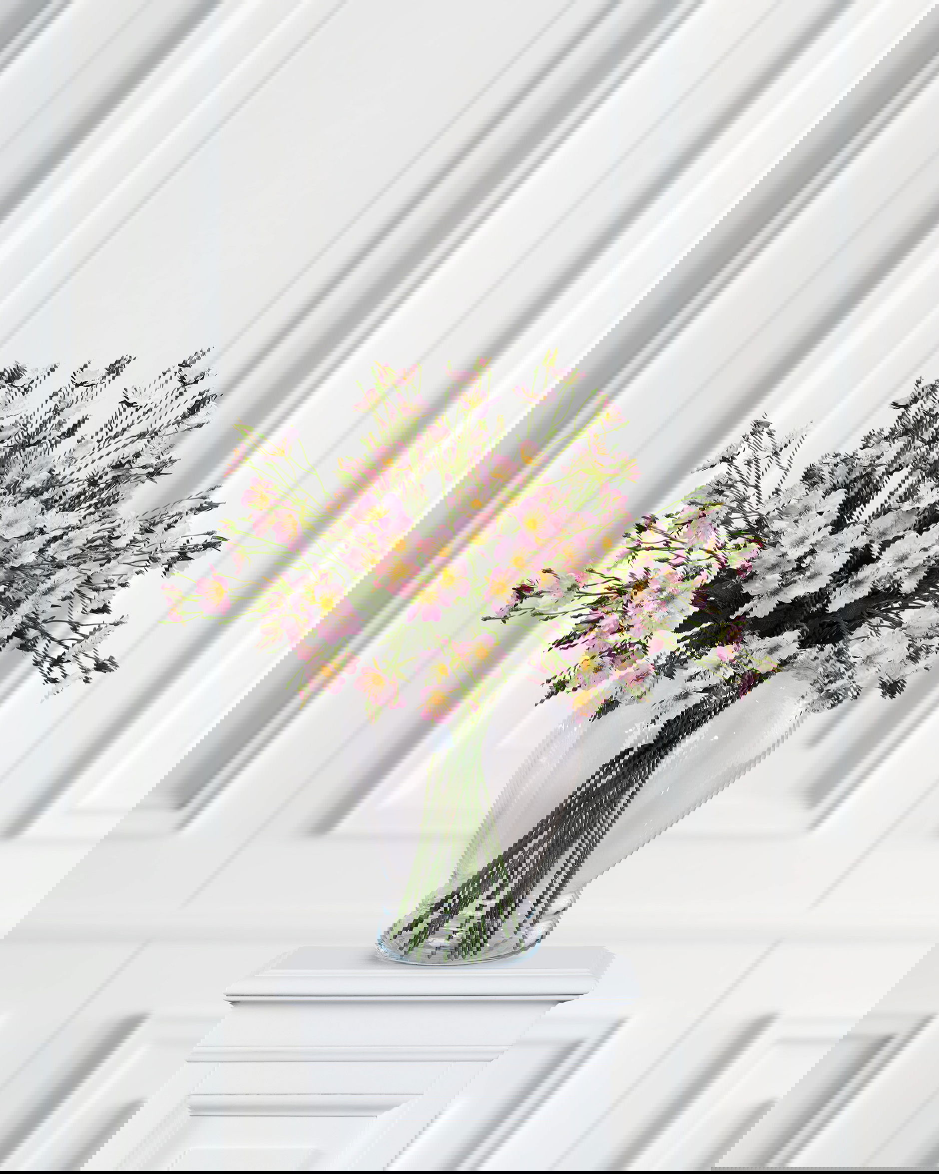 Japanse klimroos snijbloem roze