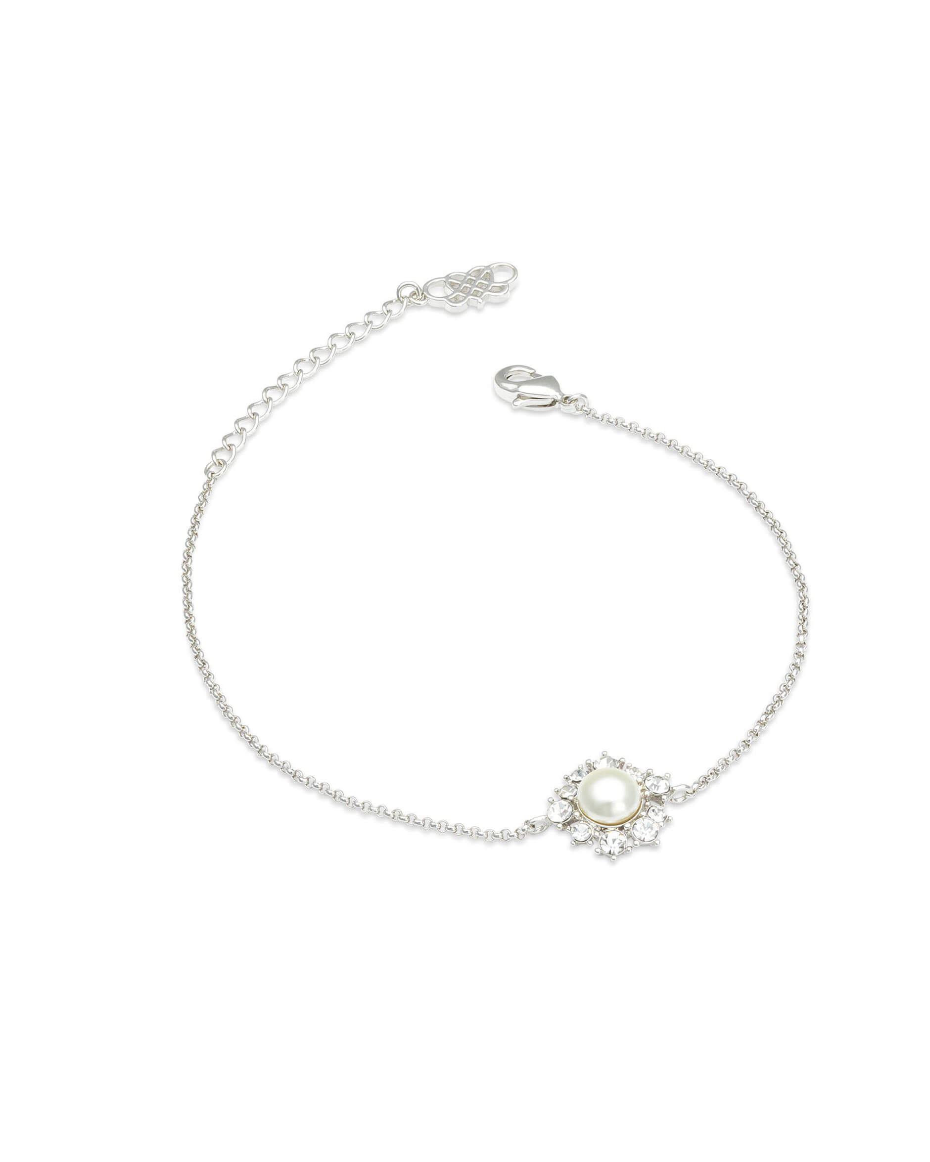 Emily pearl armband ivory