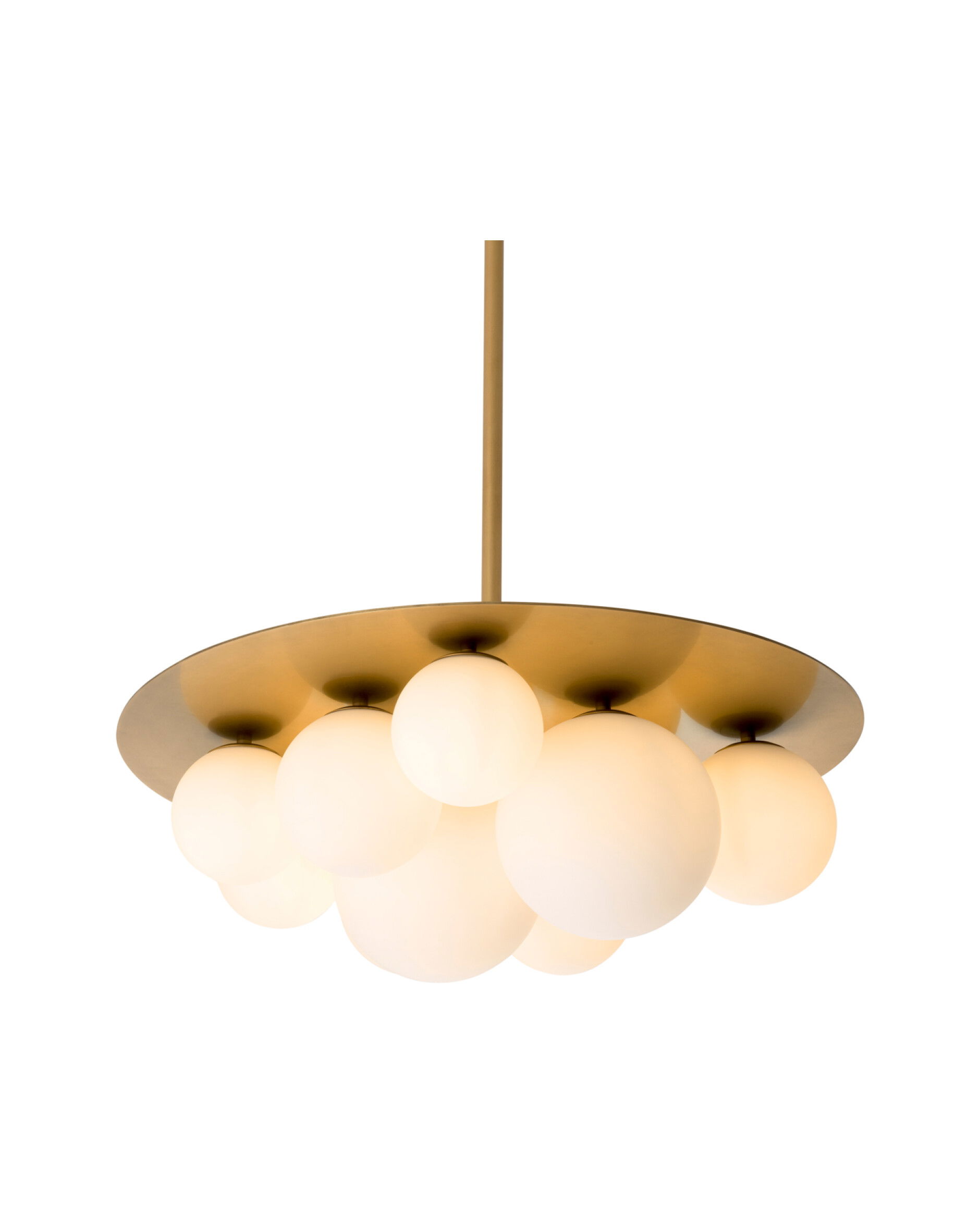 Orsini takkrona antik mässing