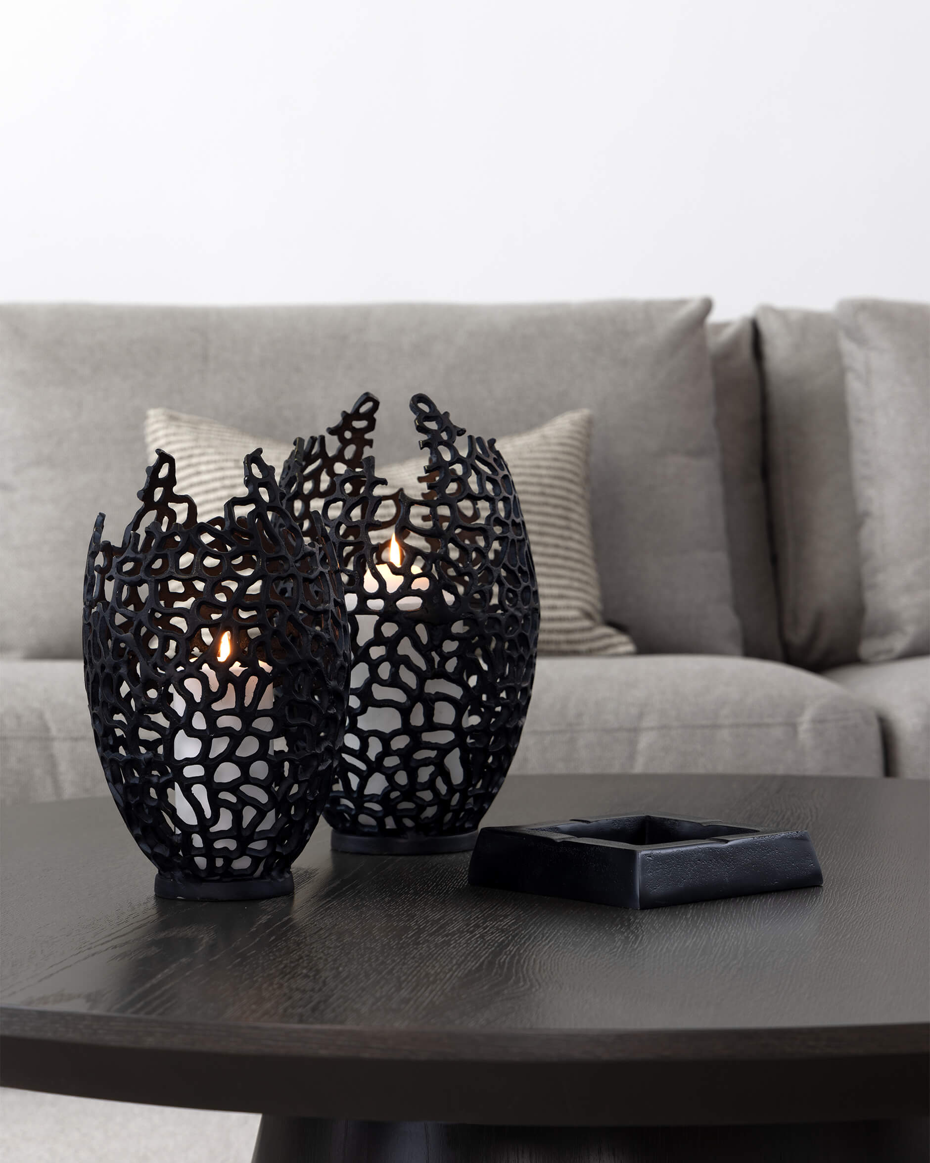 Alcamo Ashtray Black