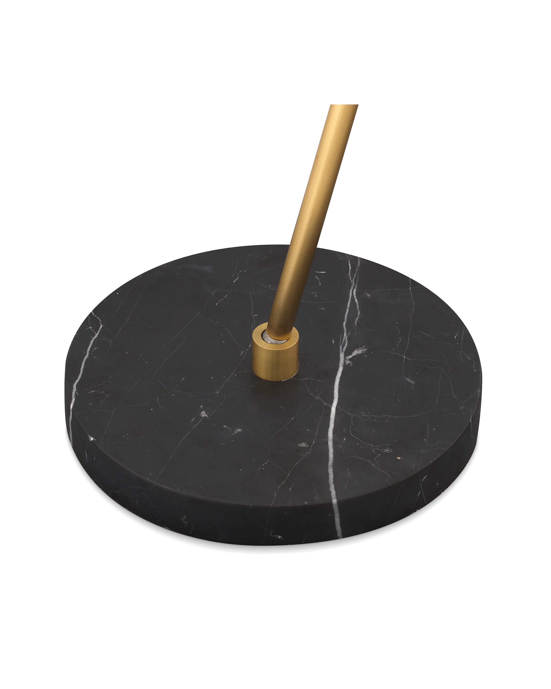 Aprillia golvlampa antik mässing