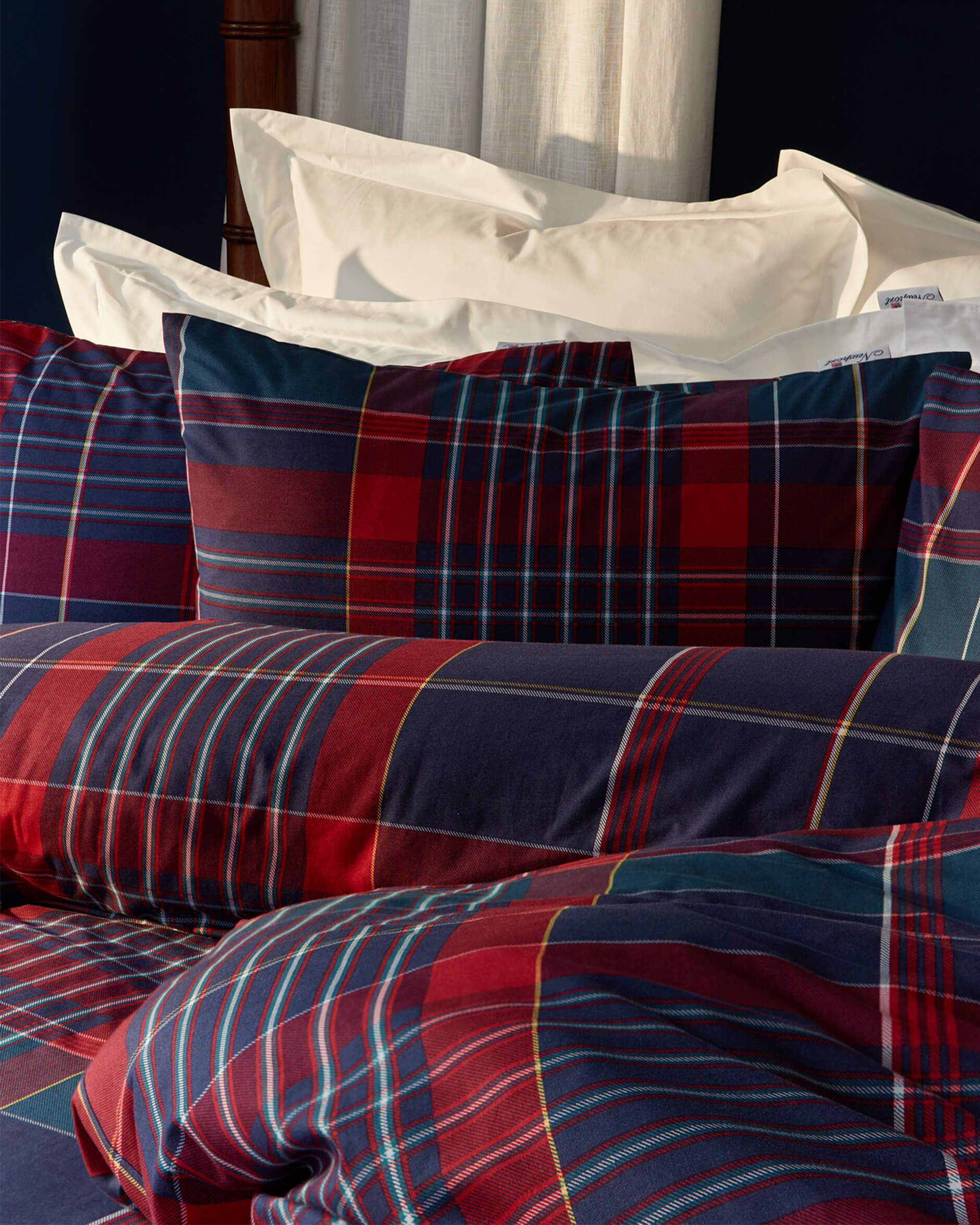 Vermont påslakanset rutig