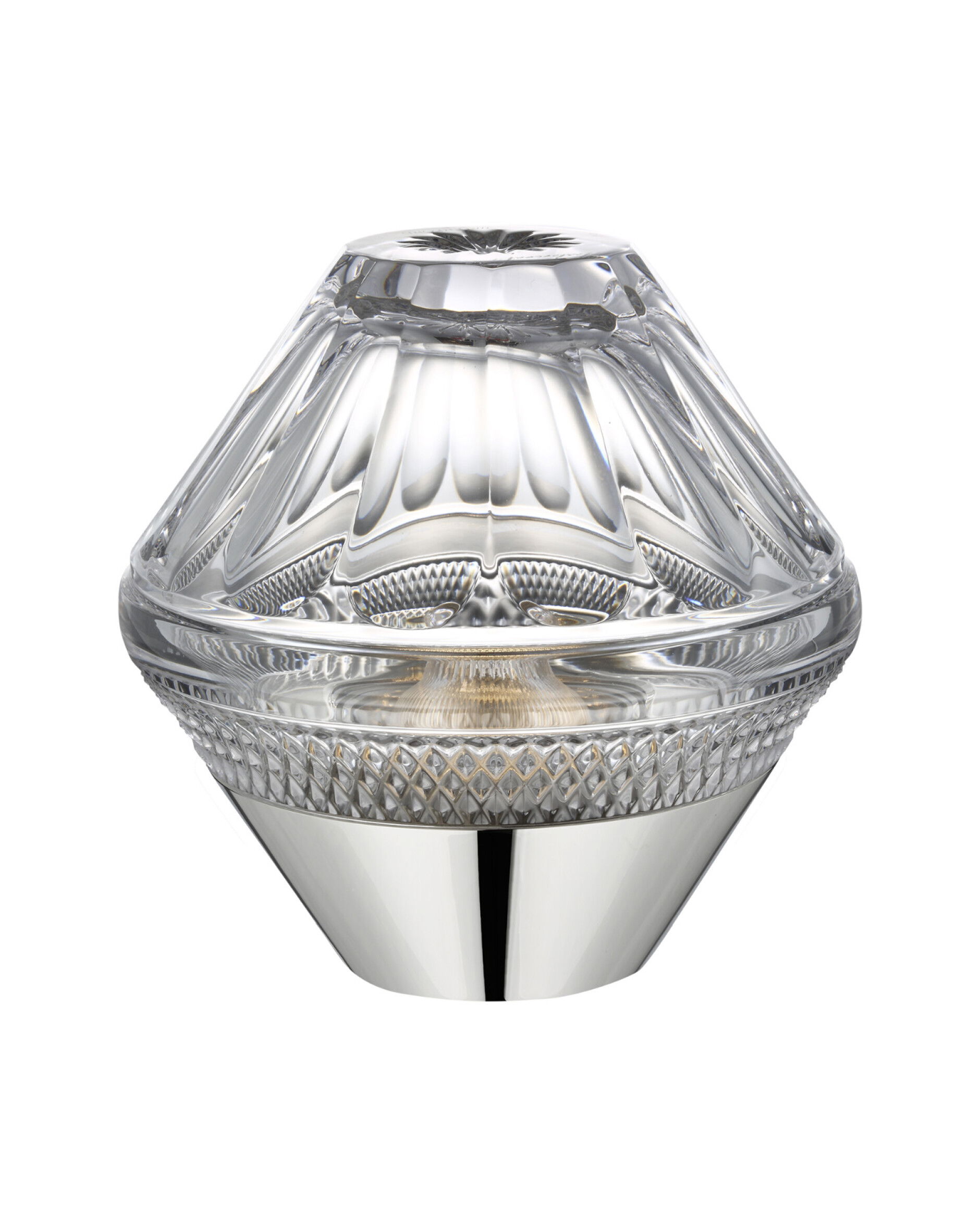 Copper Coast 5" Rechargeable Accent Lamp Polished Nickel