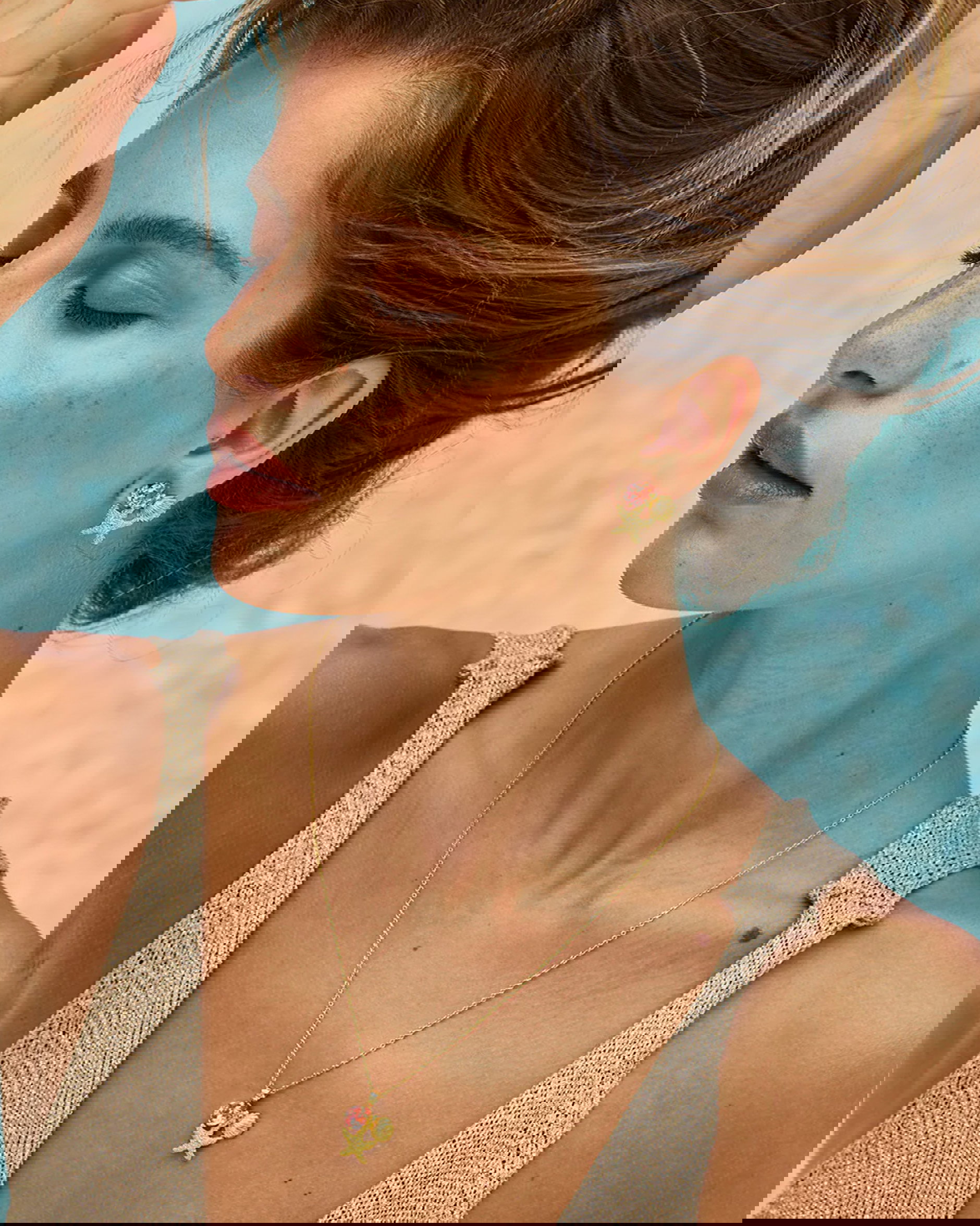 Seascape Crystal rose peach