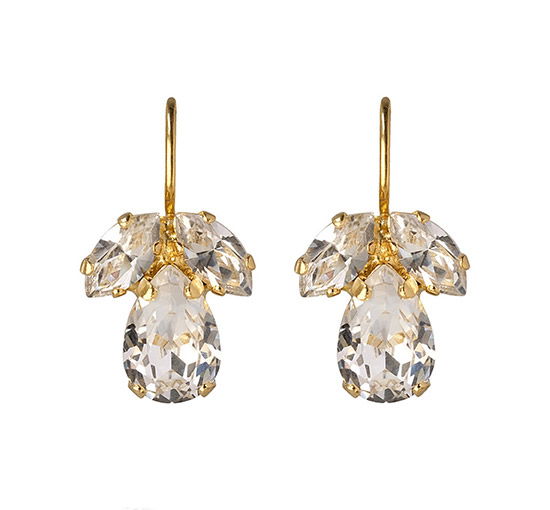 null - Petite Timo Earrings Golden Shadow