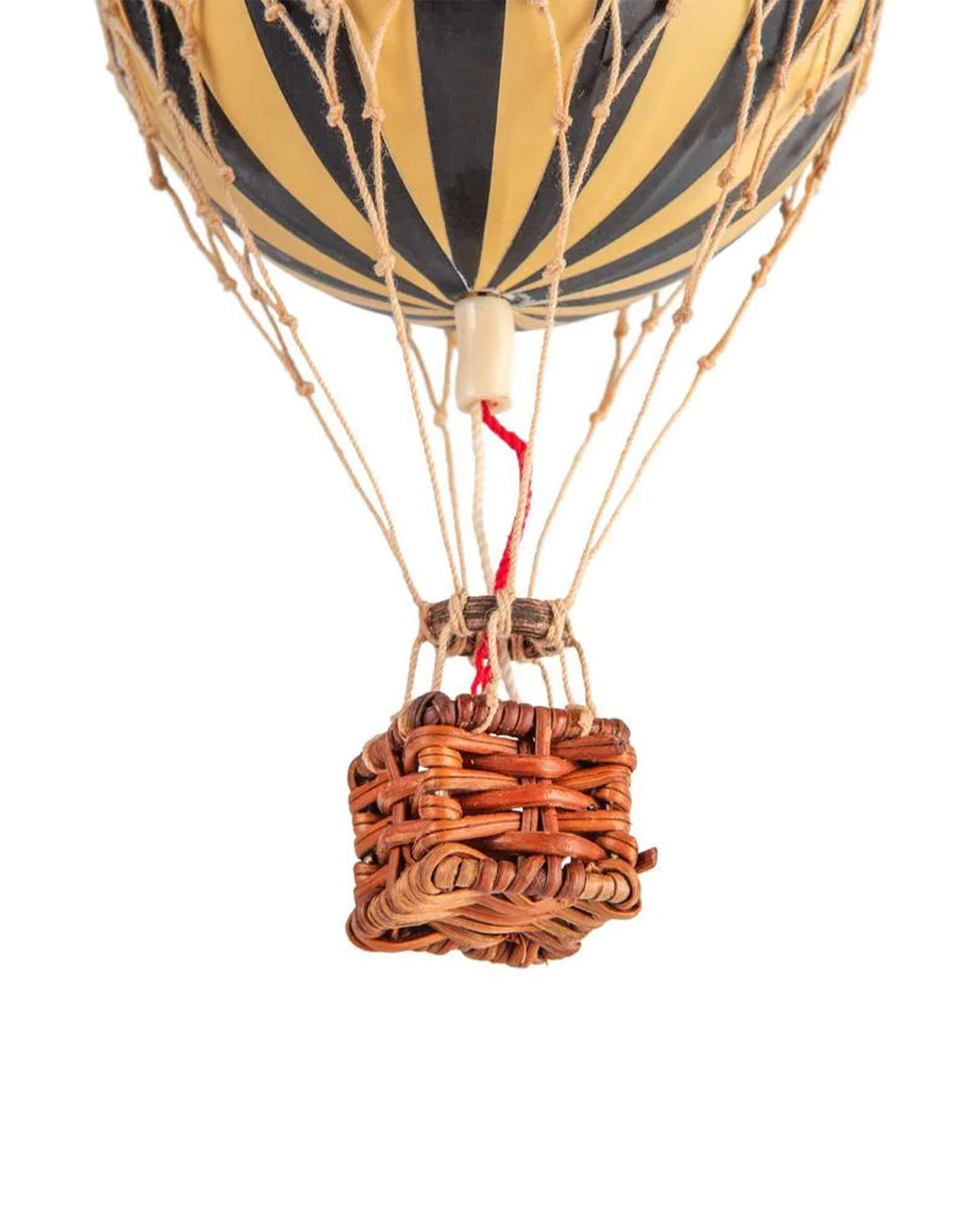 Floating The Skies luftballong svart/gul