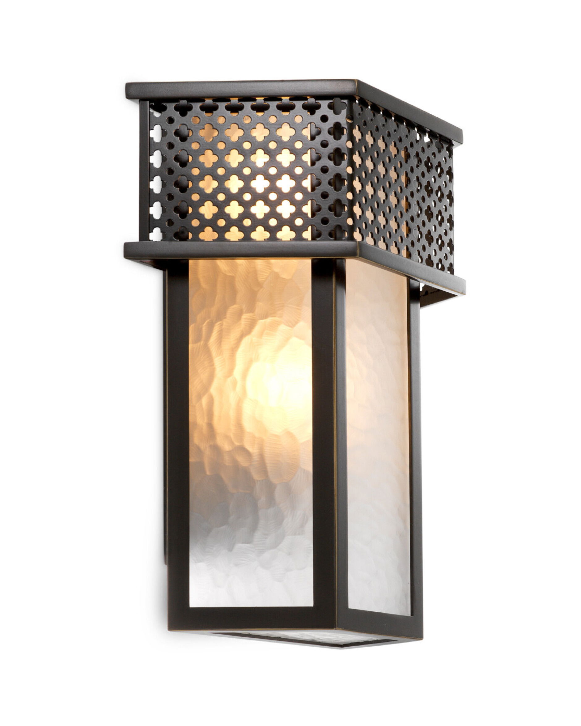Minerva wandlamp brons