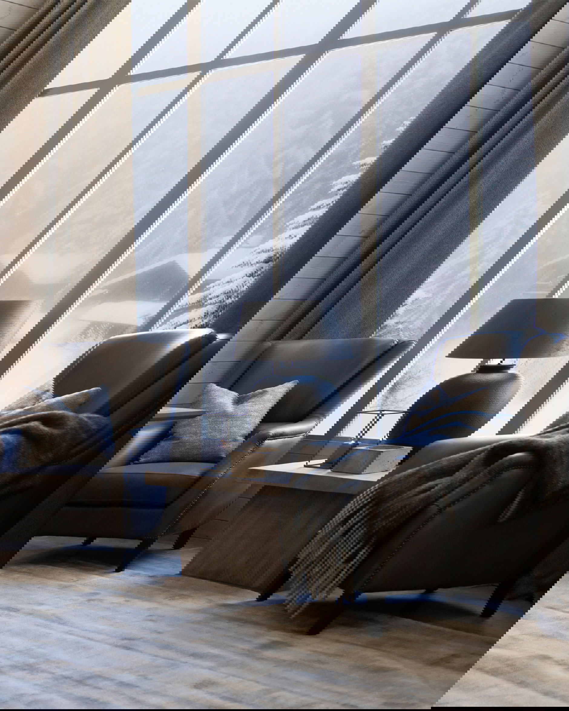 Pasadena bordslampa svart OUTLET