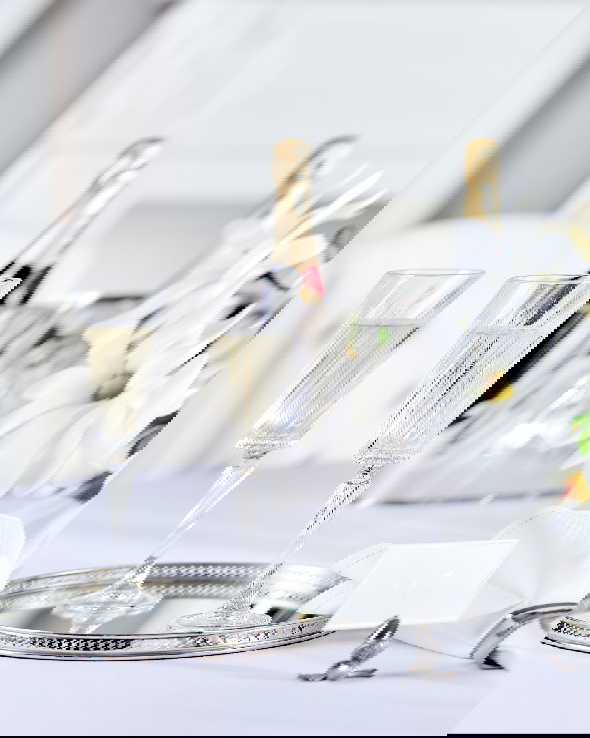 Manhattan champagneglas kristall 6-pack