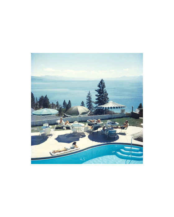 Relaxing at Lake Tahoe