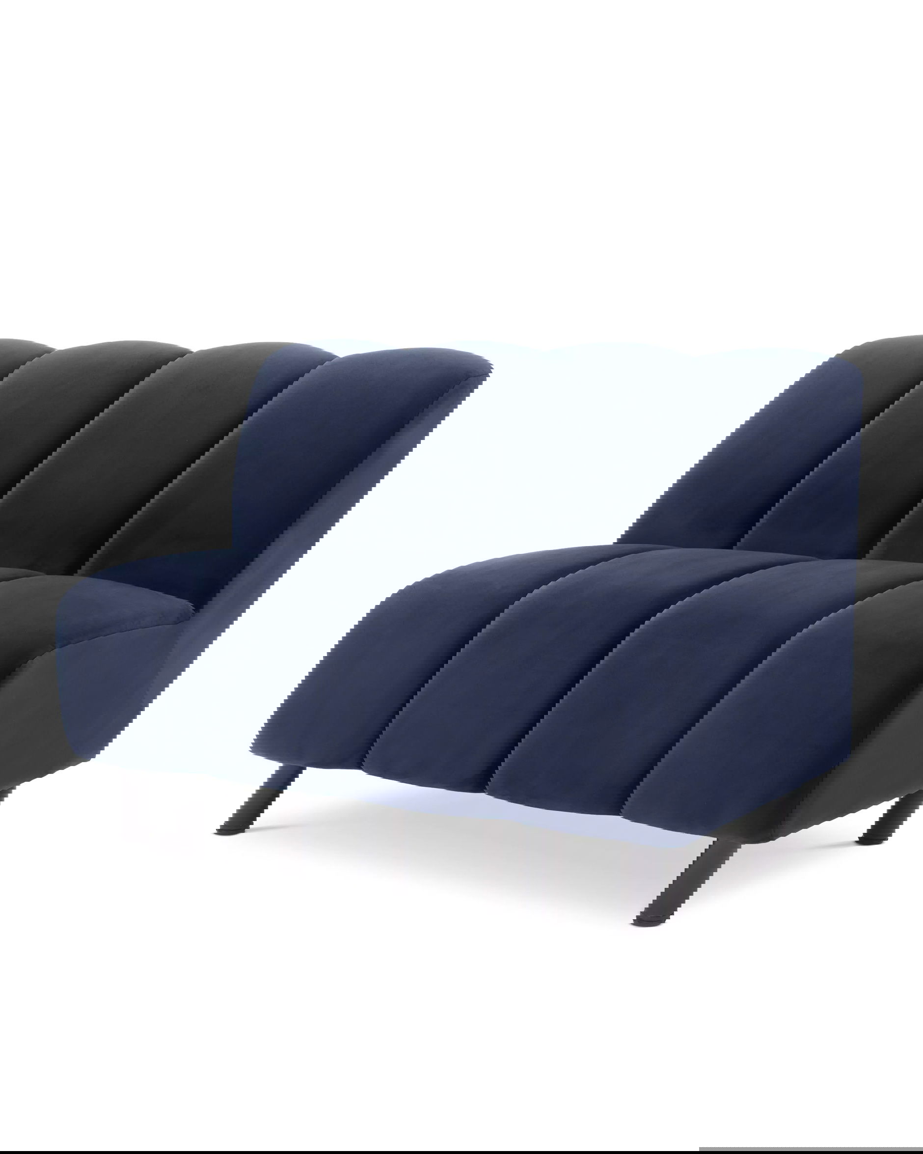 Sofa Hillman savona midnight blue velvet OUTLET