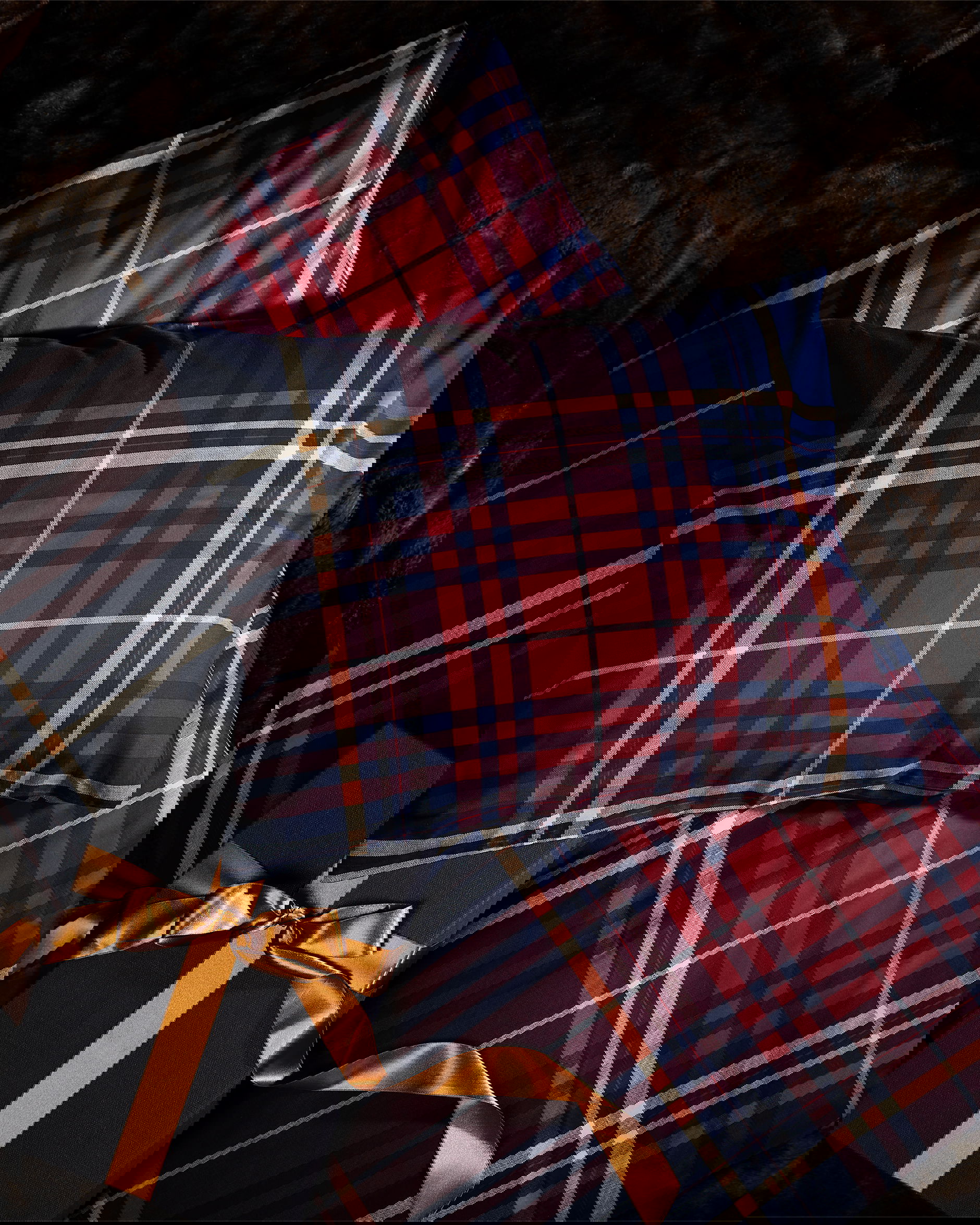 Verbier påslakanset rutig