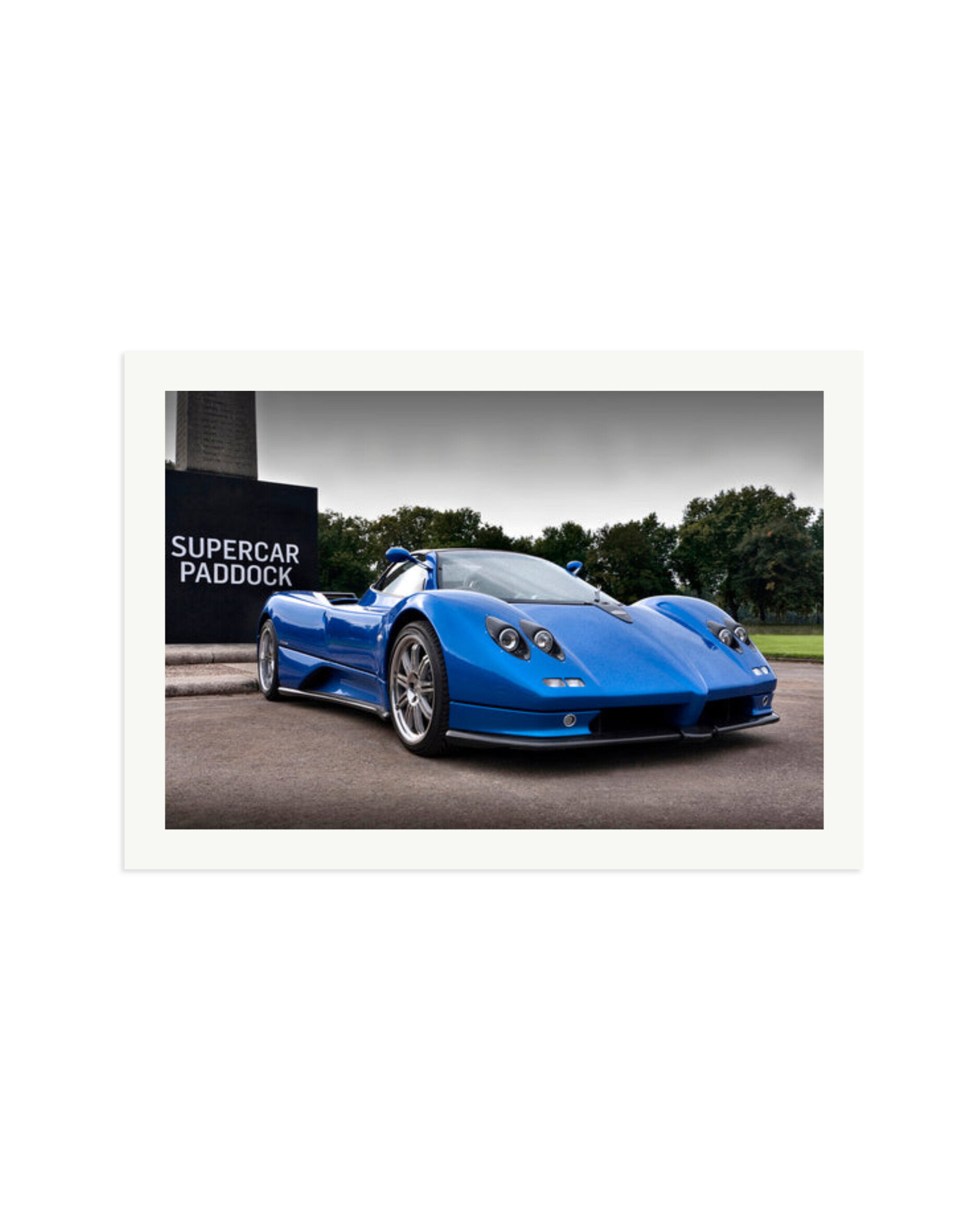 Pagani Zonda S Print Only / XXL