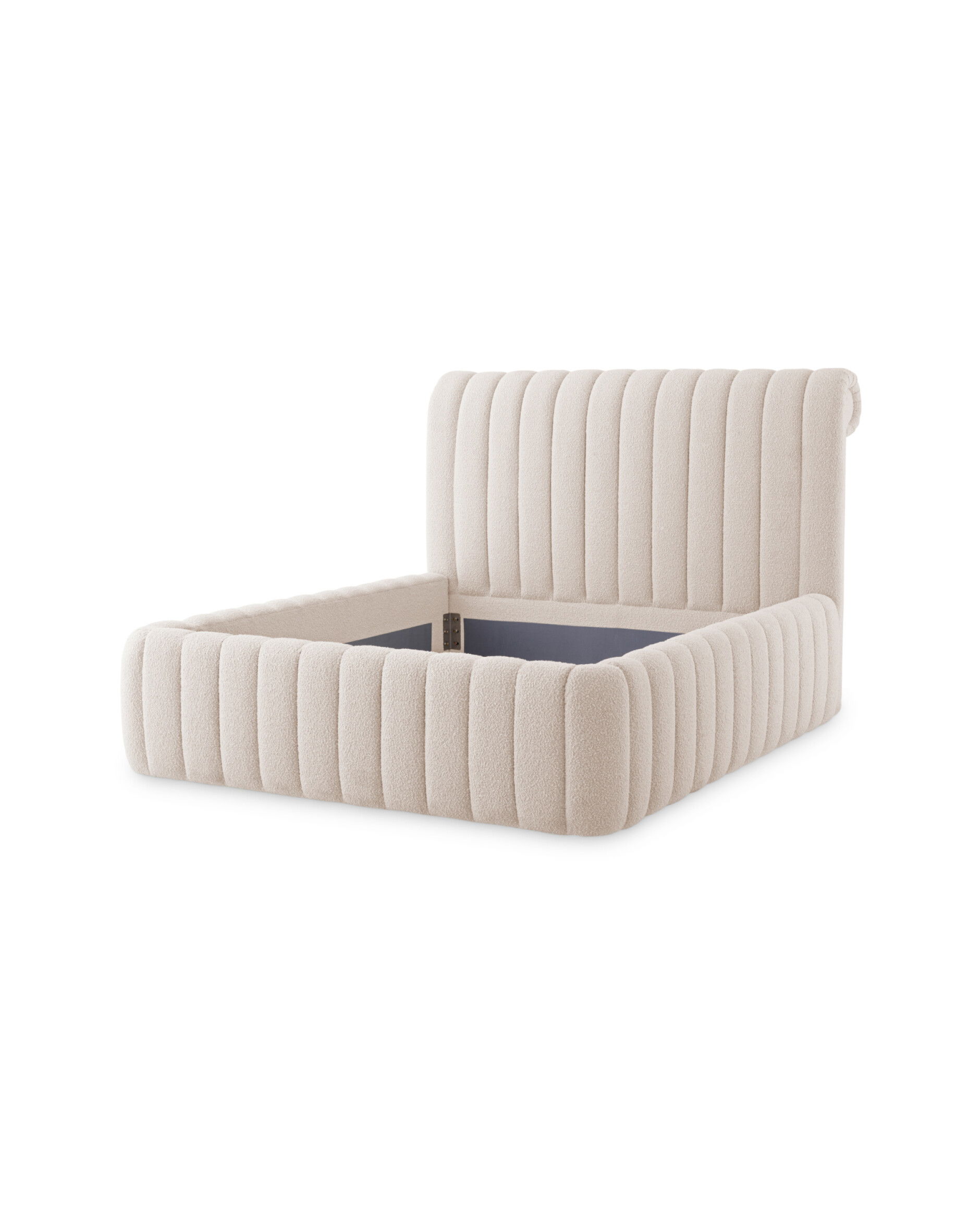 Sycamore sängram bouclé cream