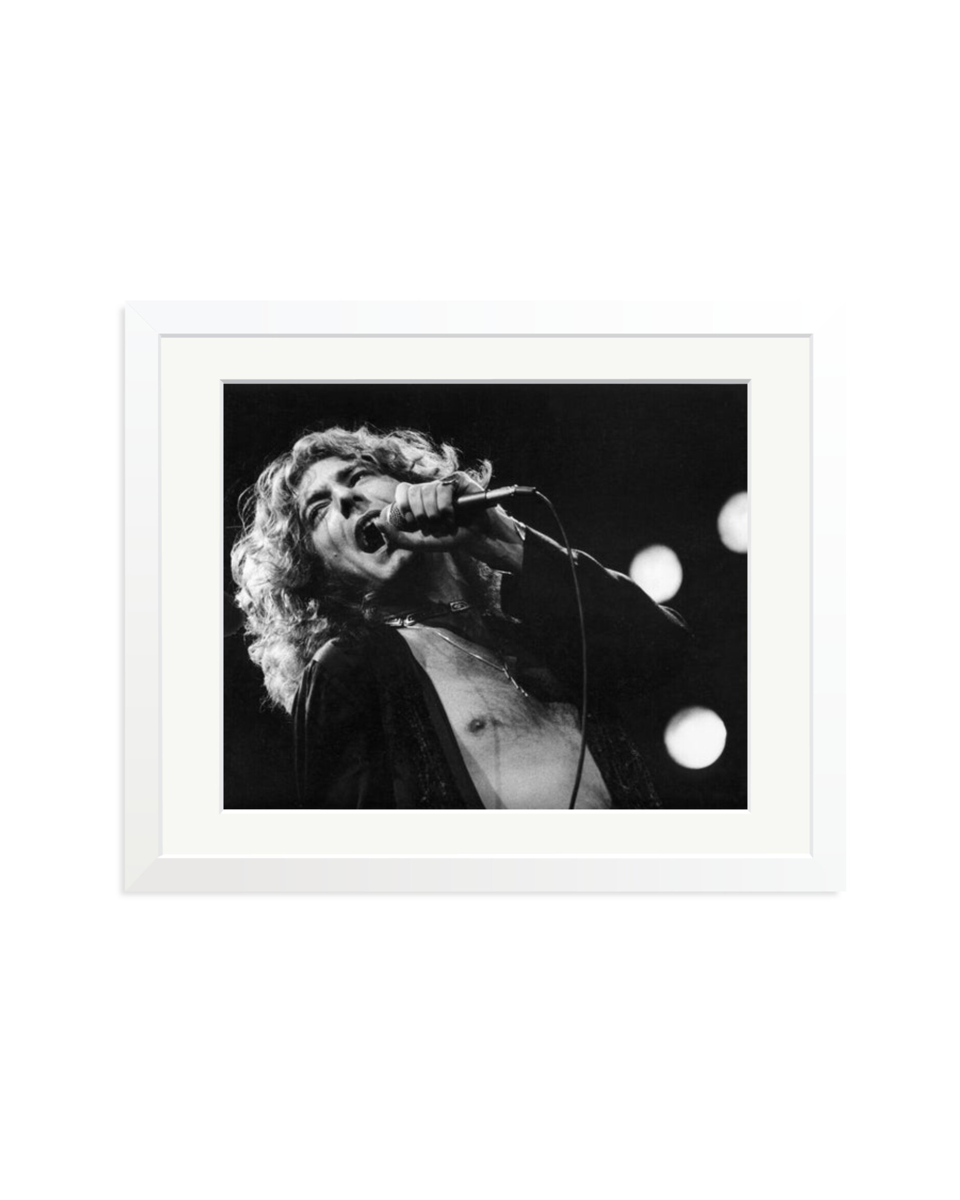 Robert Plant 1977 White / Medium
