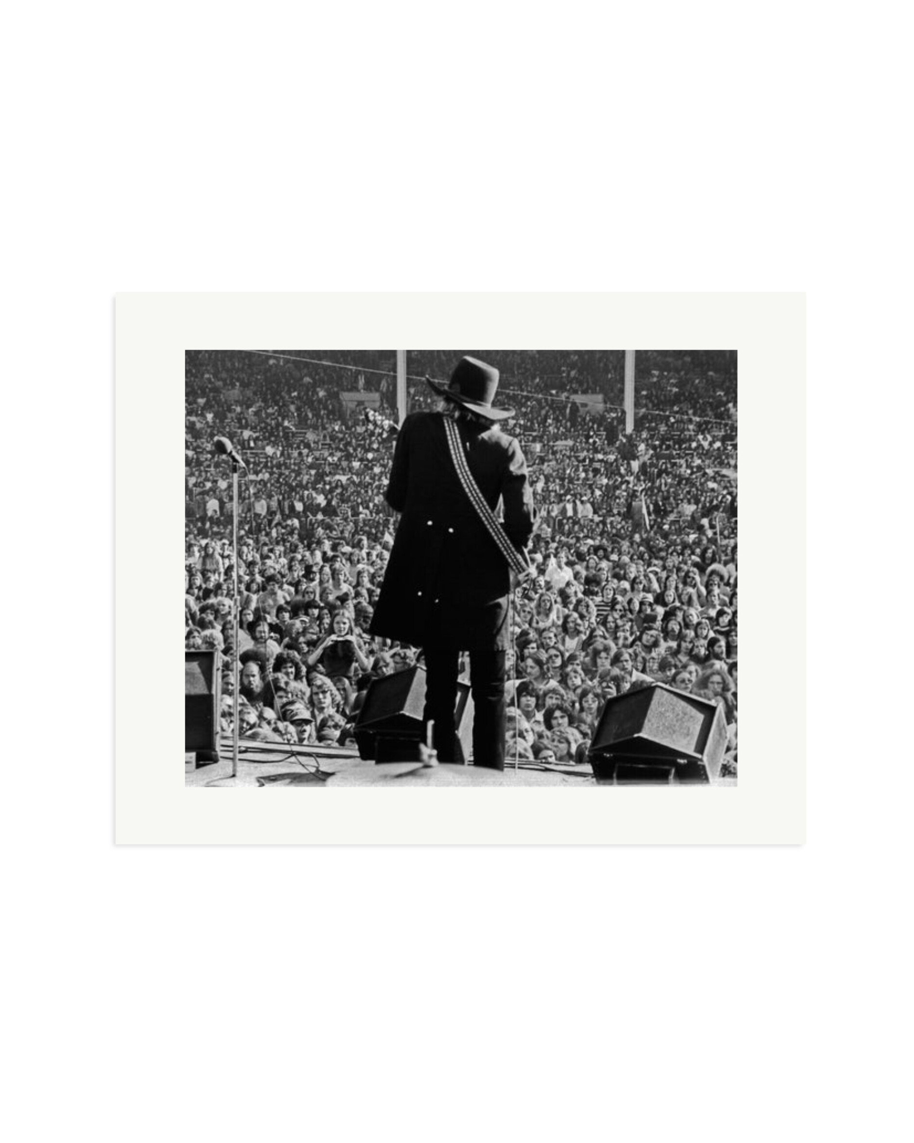 Joe Walsh at Cleveland Stadium Print Only / XL