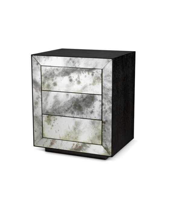 bogart sängbord charcoal grey