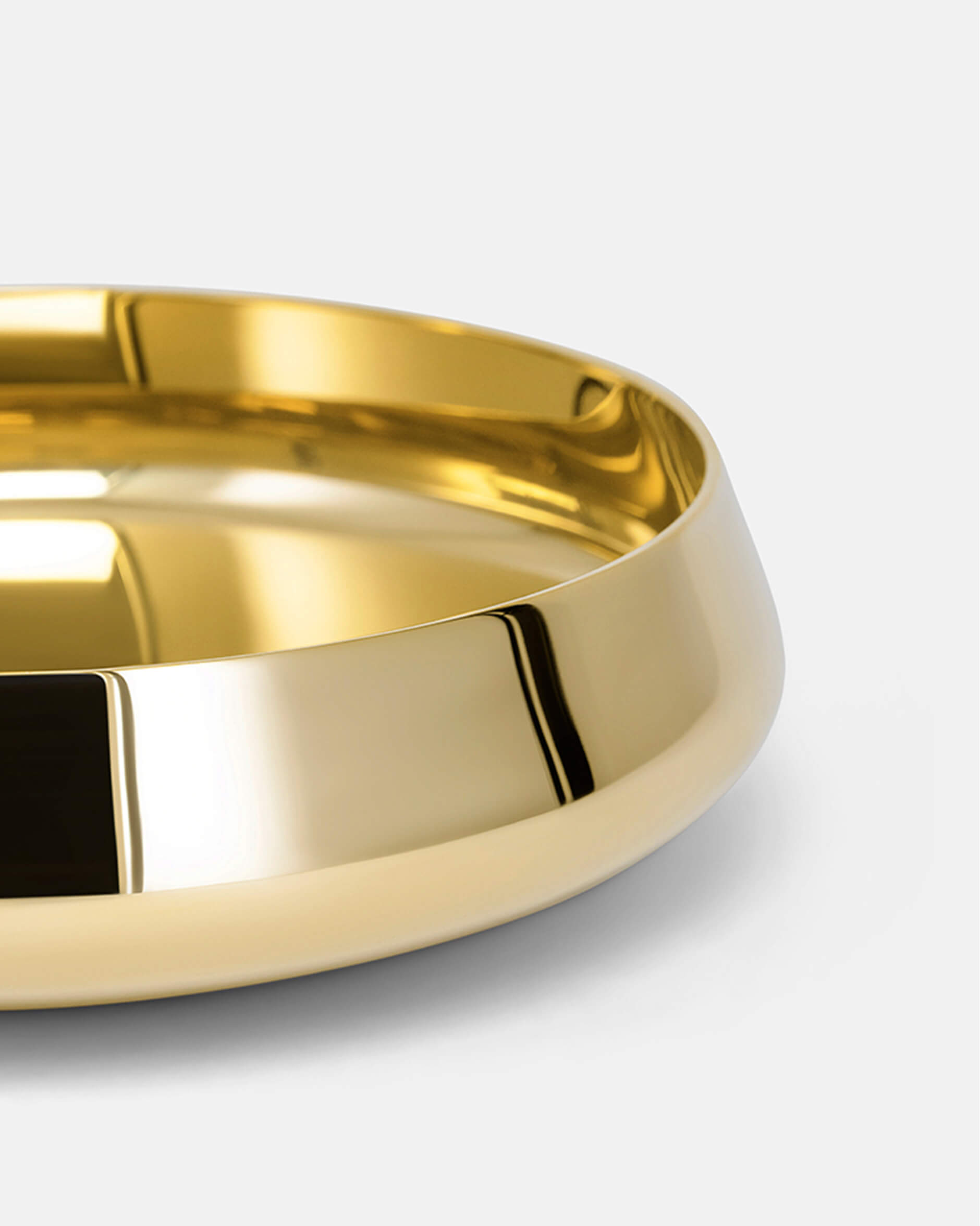 Ballerina skål mässing