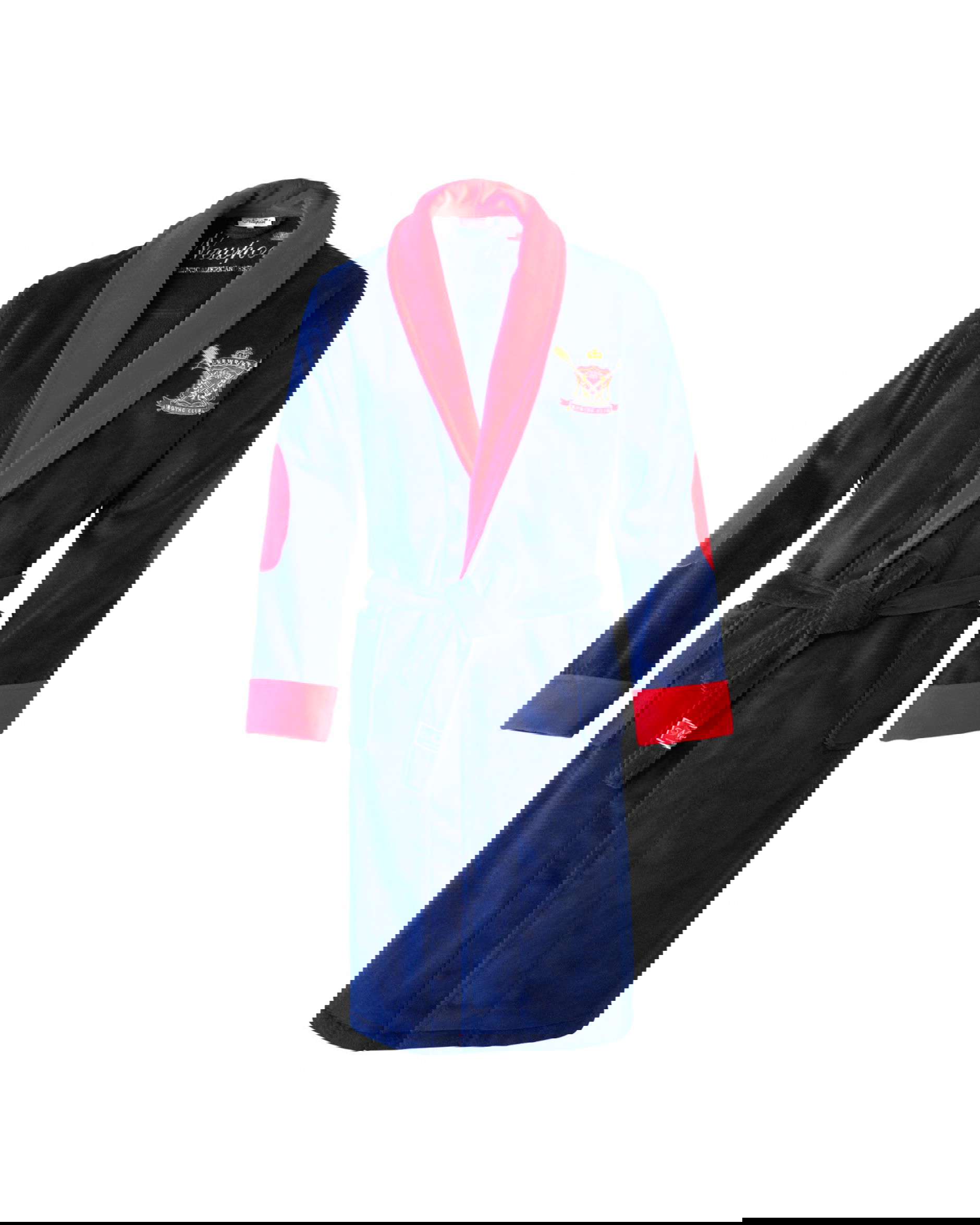 Rowing Club morgonrock blå/röd