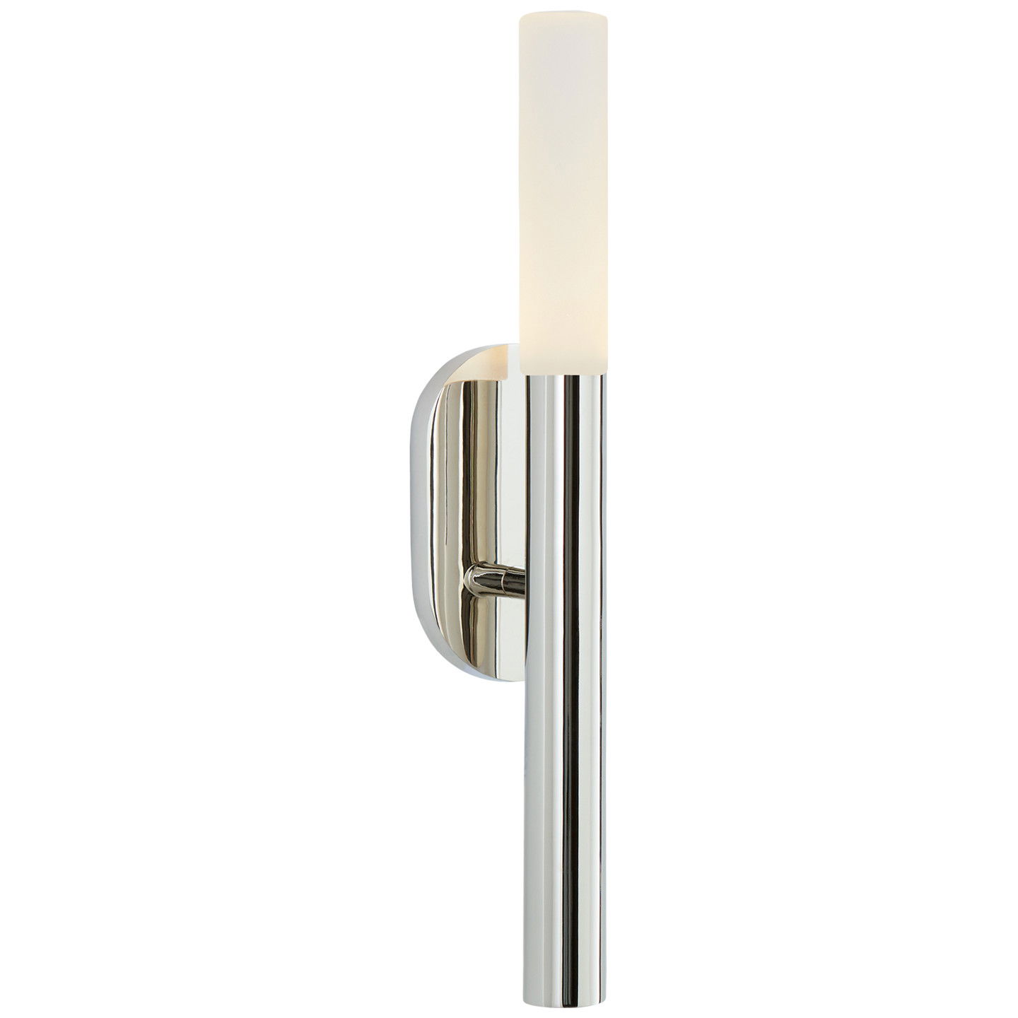 Rousseau Small Bath Sconce Polished Nickel