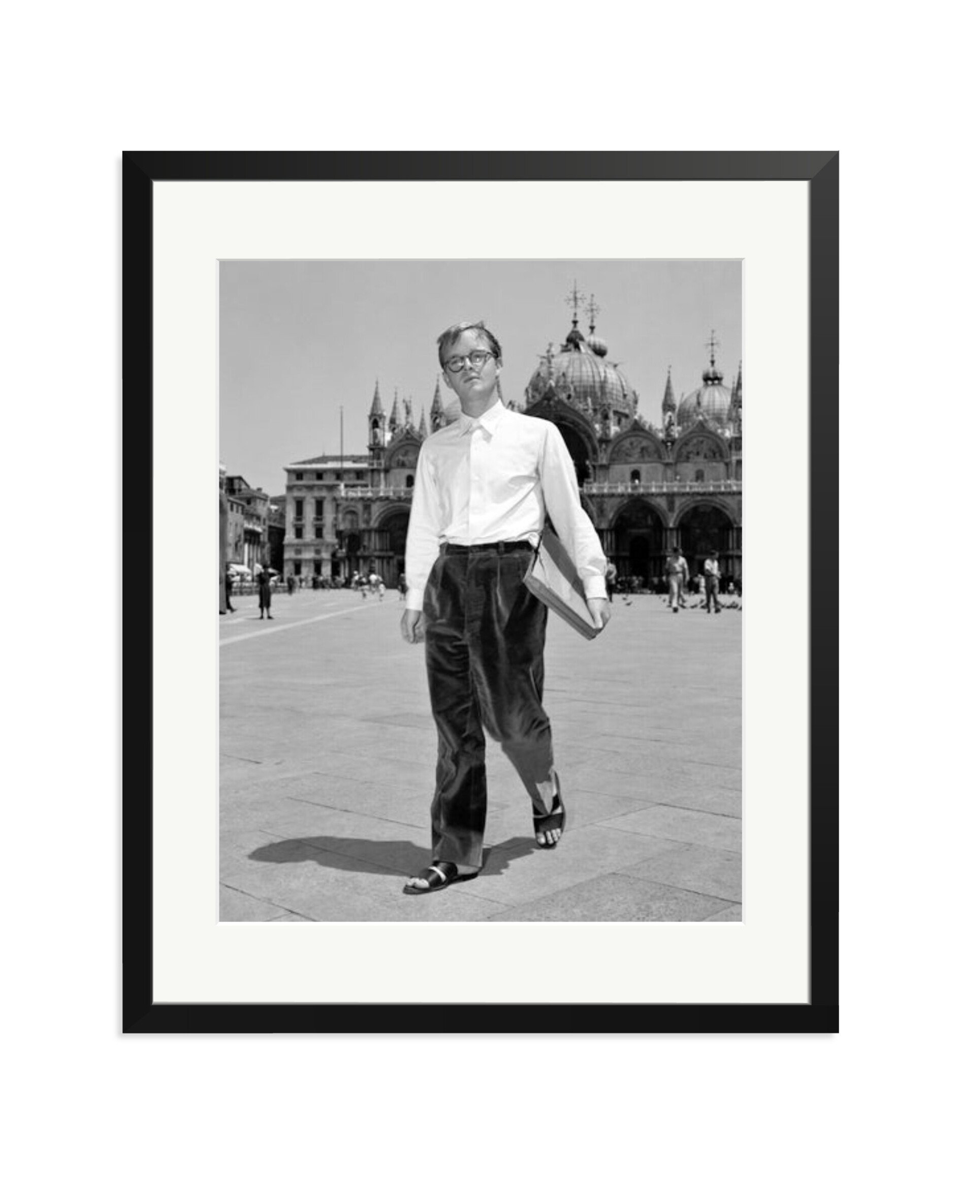 Walking in the Piazza San Marco Black / XL