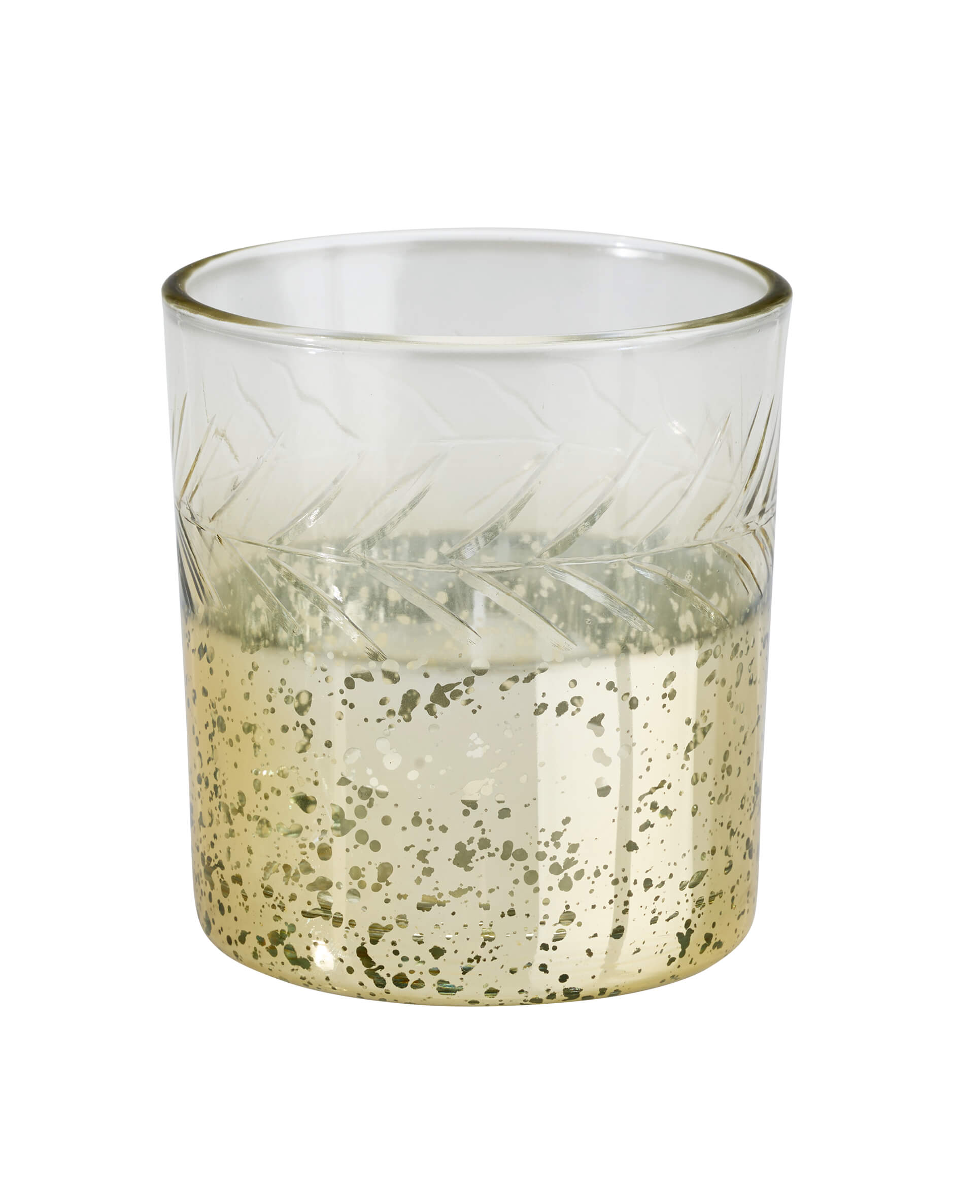 Arietta ljuslykta guld 8cm