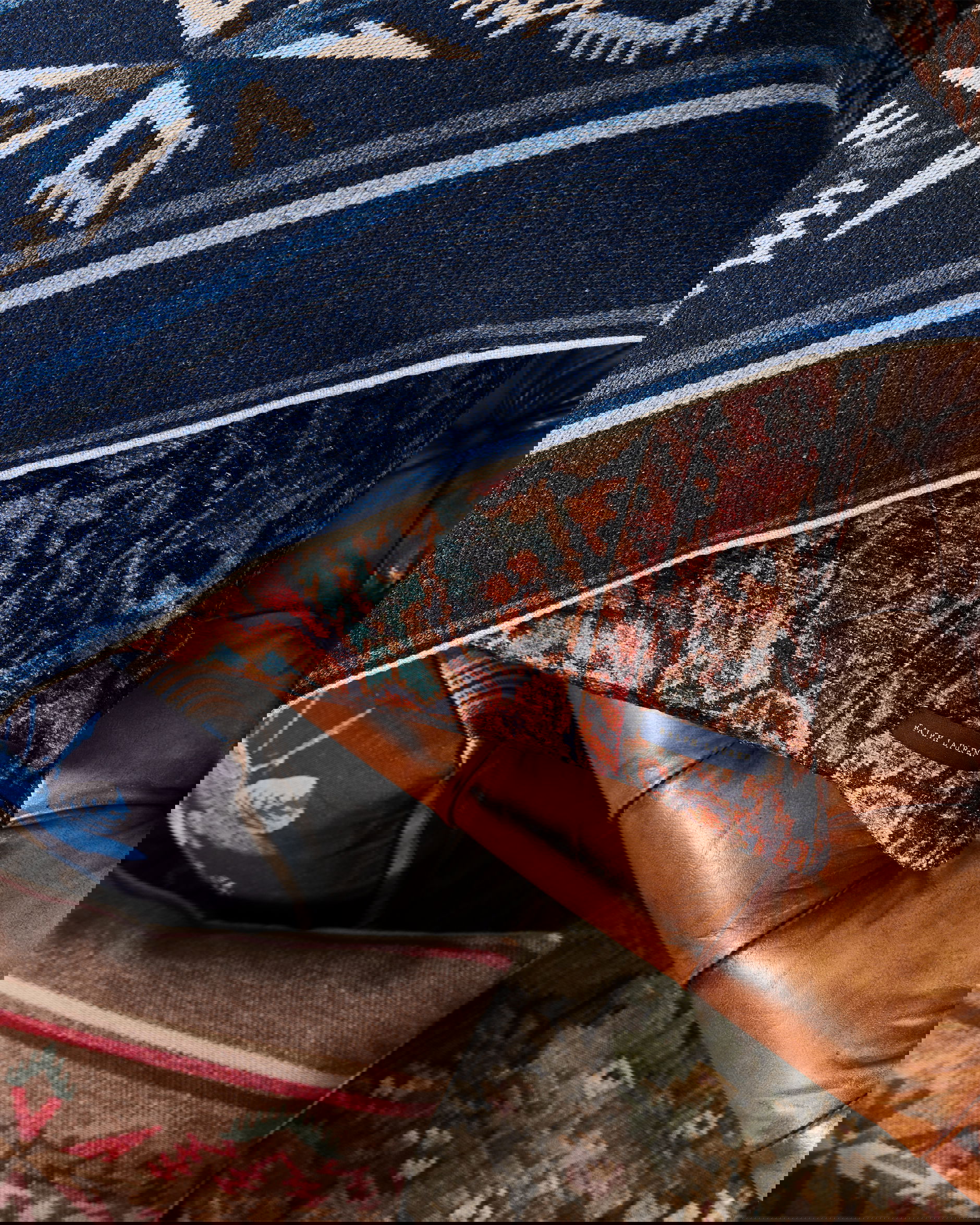 Ralph Lauren Arrowhead Stripe Night kudde