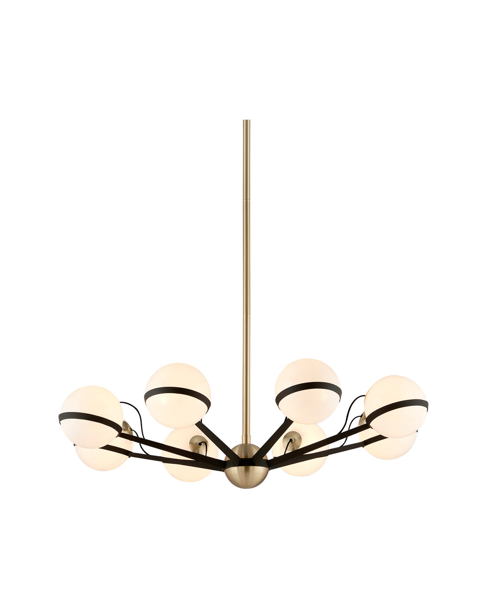 Ace lysekrone bronse/børstet messing