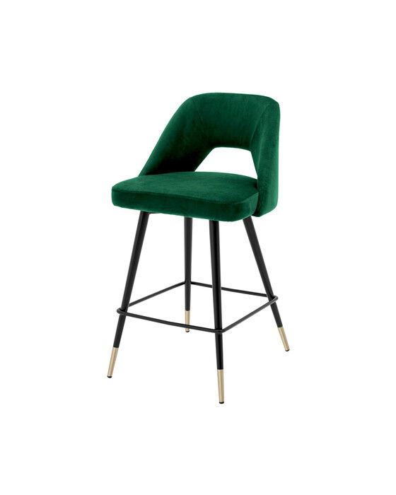 avorio barstol roche green velvet