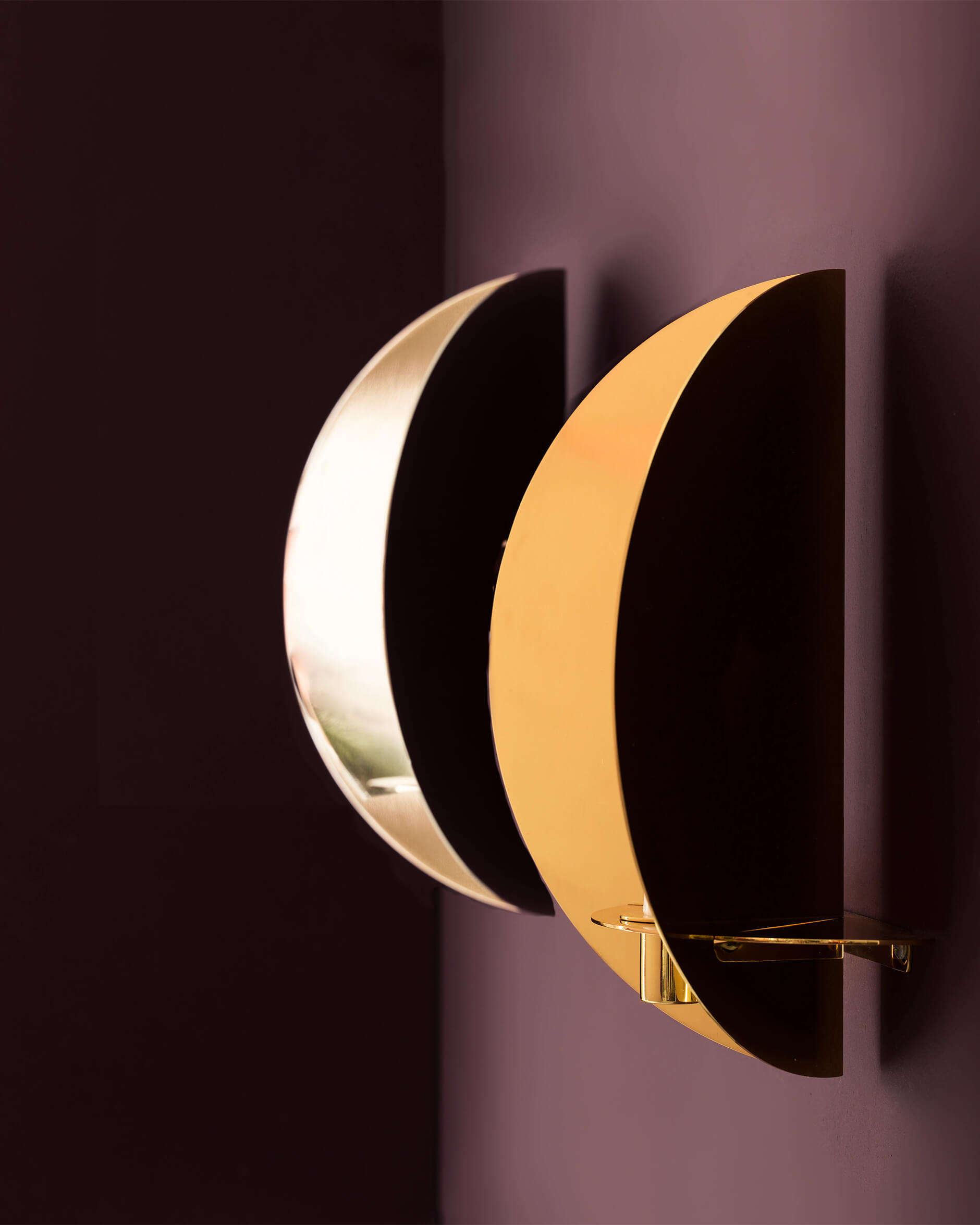 Twilight lampett / vas mässing