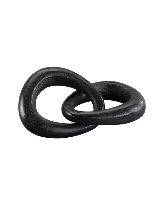 Alcamo kjede dekorasjon svart