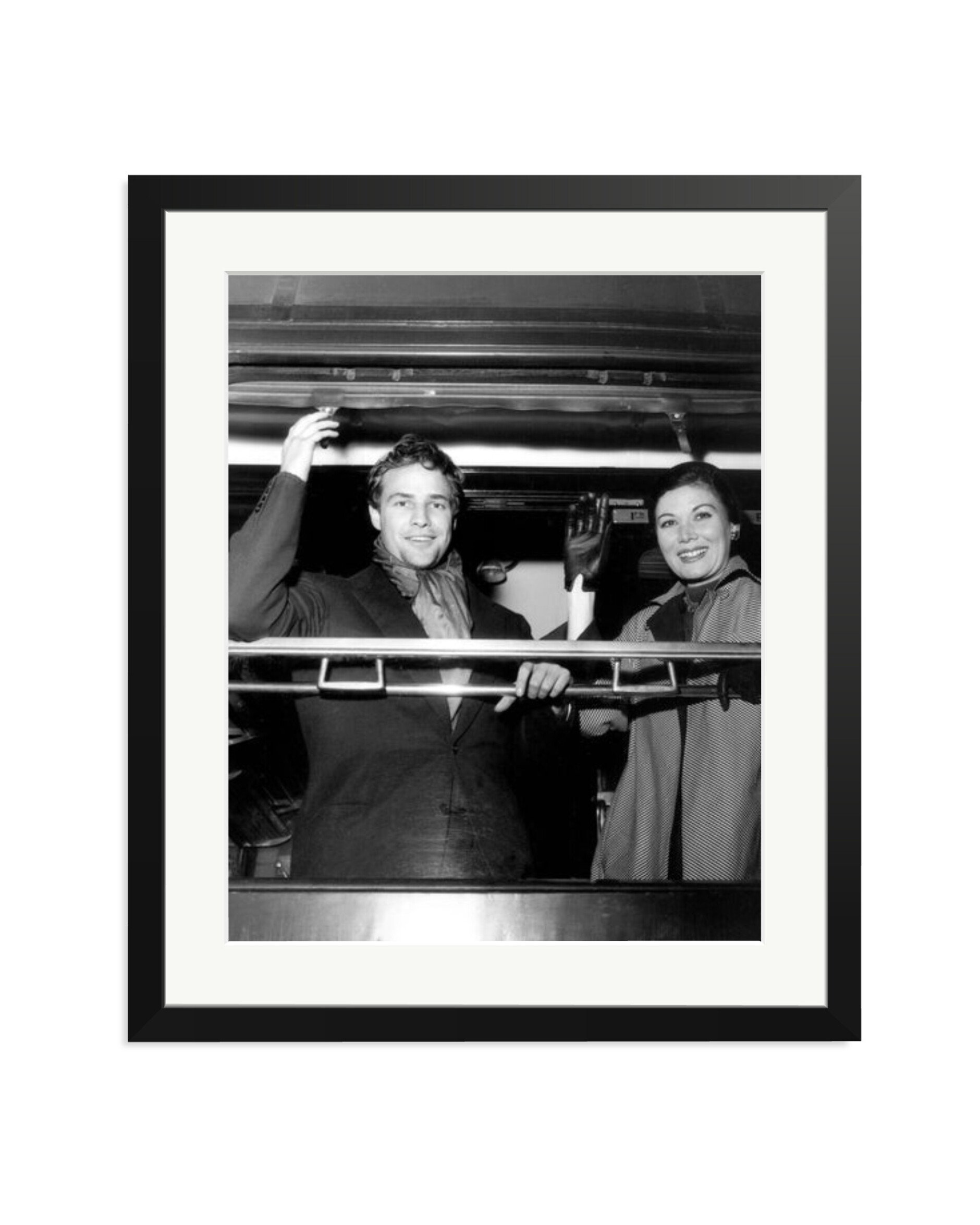 Marlon Brando and Rakia Ibrahim Black / Large