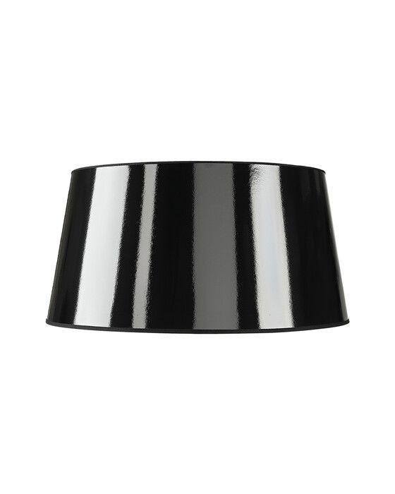 Harrow lampskärm black lacquer låg