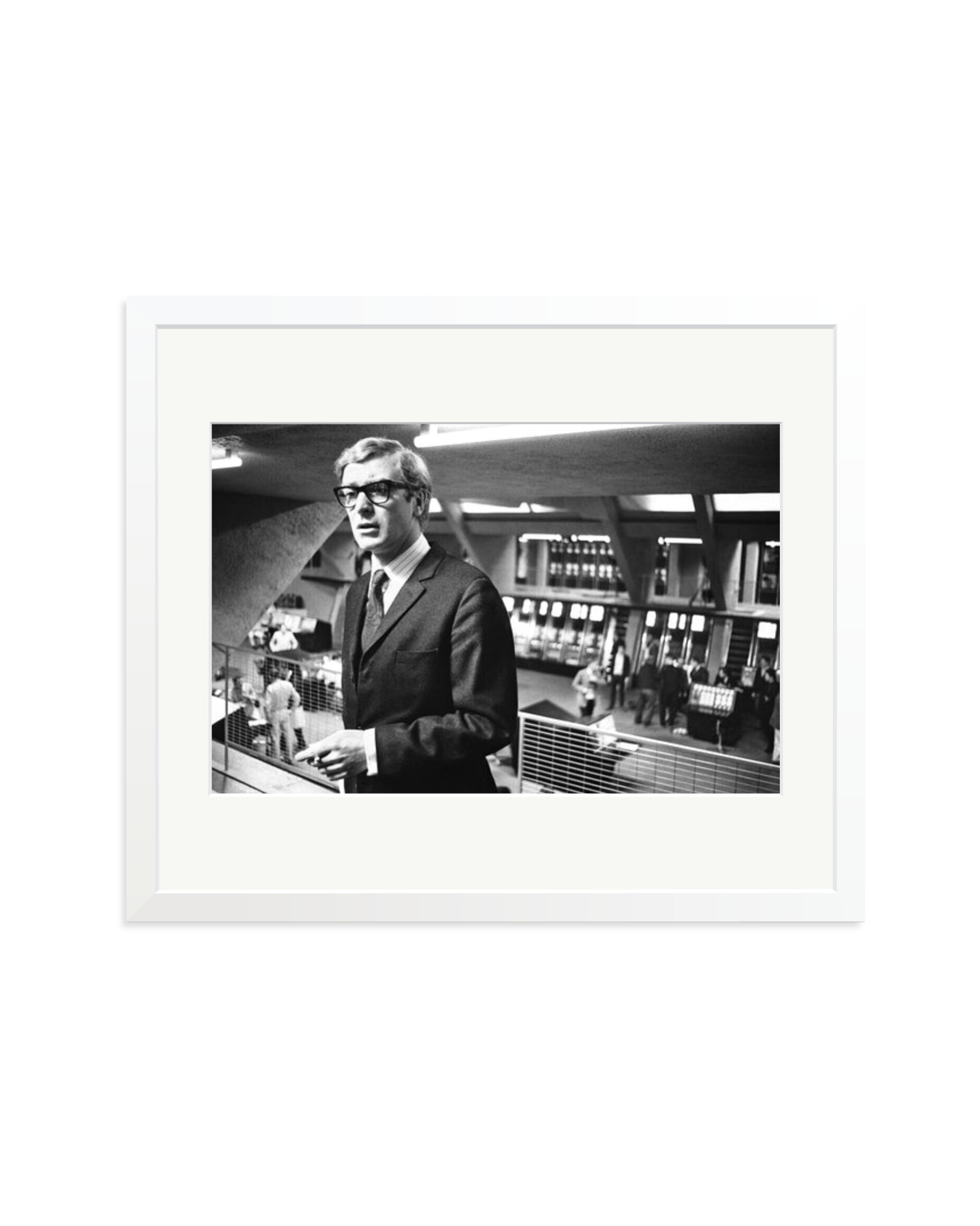 Michael Caine at Pinewood Studios White / Large