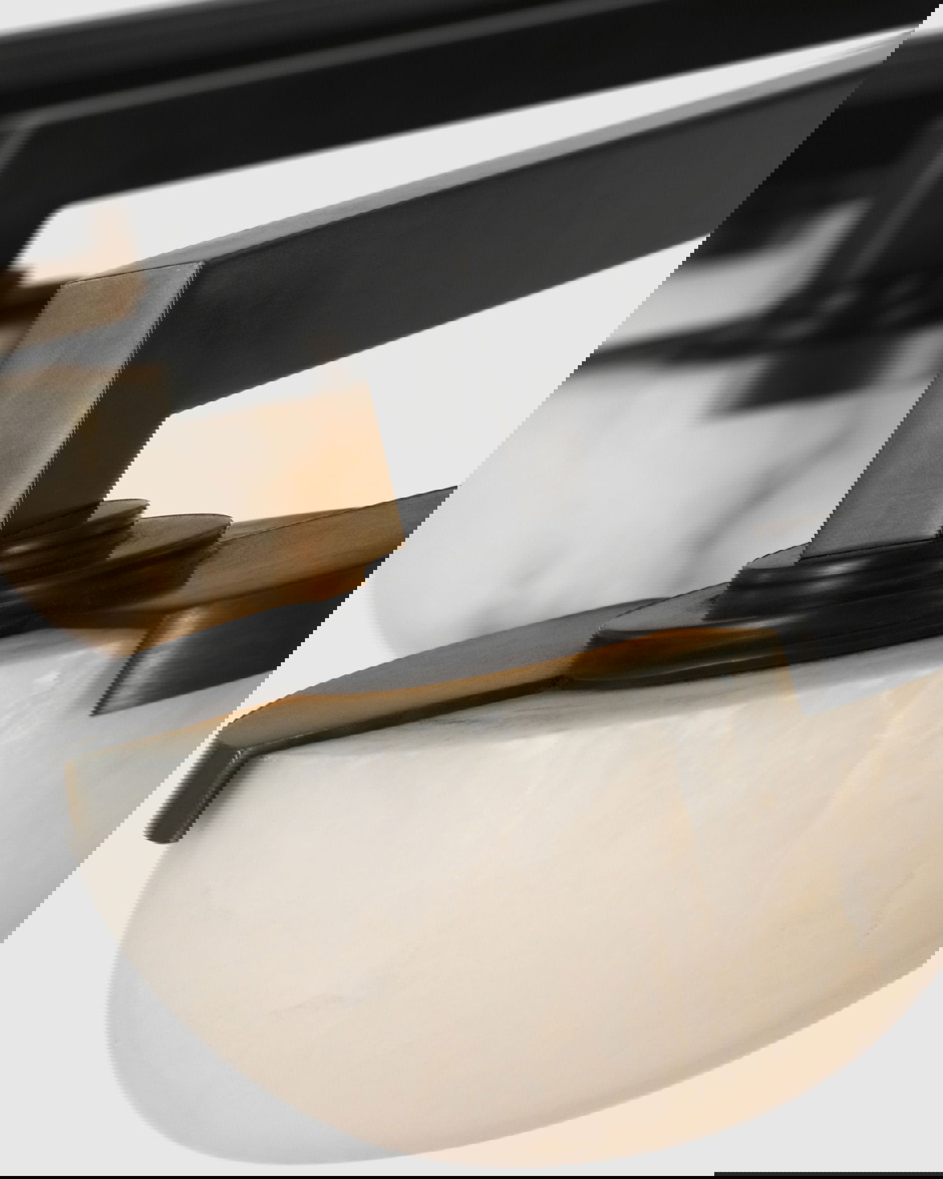 Pedra Grande Staggered Arm Flush Mount Bronze