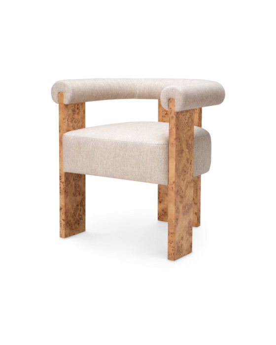 percy karmstol light brown mappa burl veneer