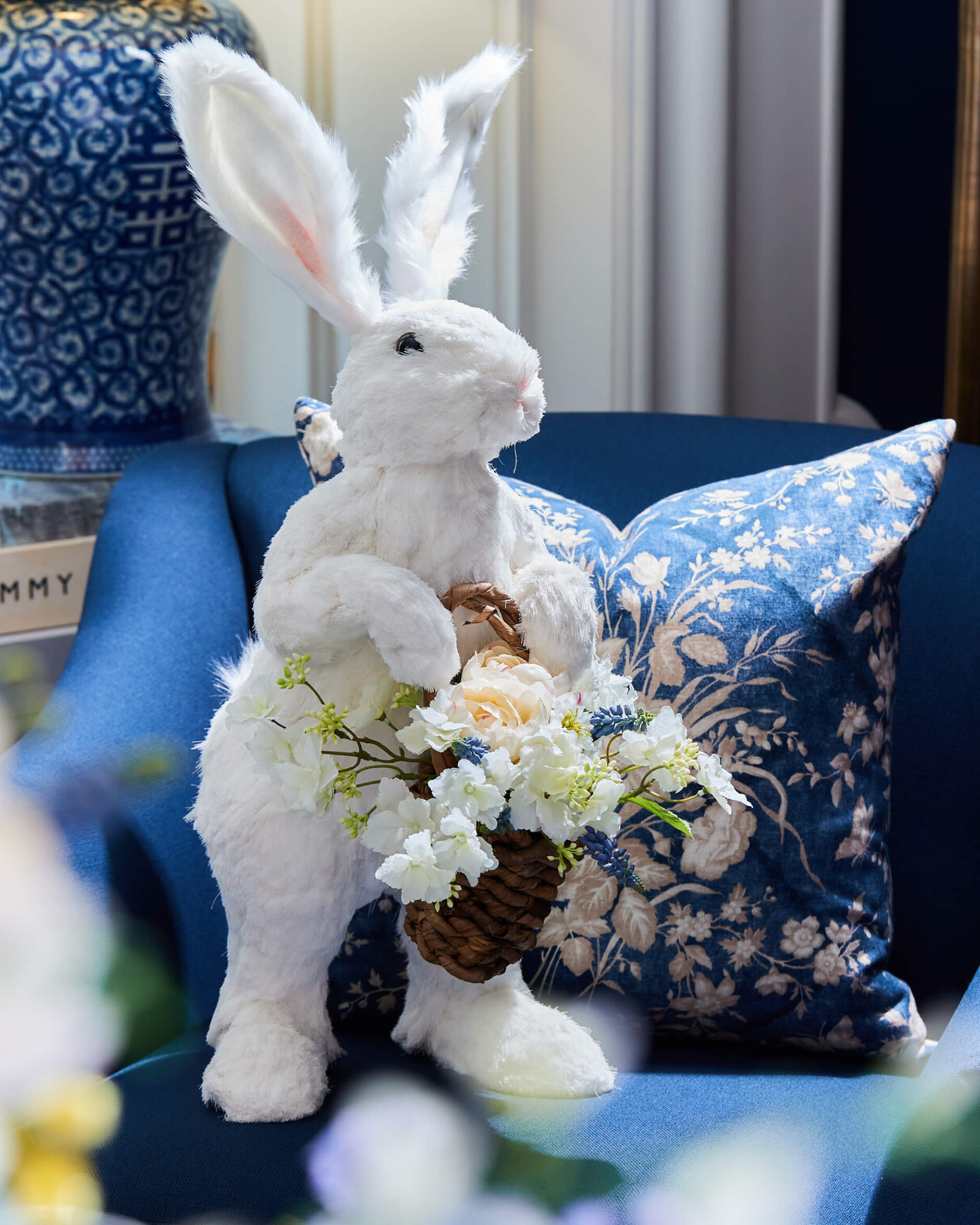 Henry påskehare hvit 71cm