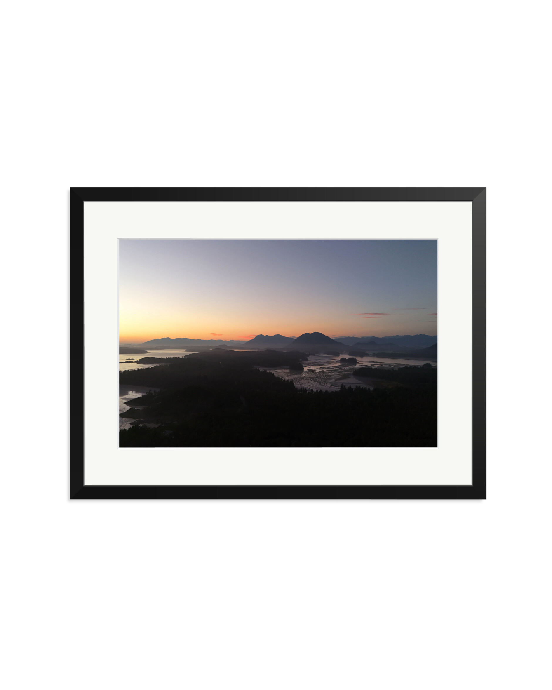 Inlets at last light Black / XL