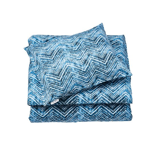 Amalfi bedding set blue/white