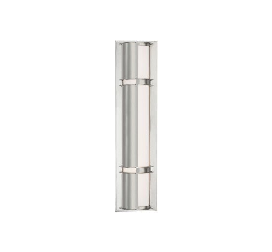 null - Strever 18" Shielded Sconce Polished Nickel