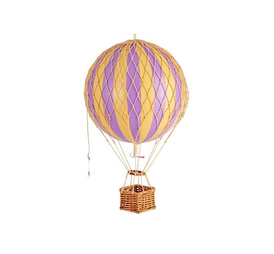 Lavender - Travels Light luftballong svart/guld