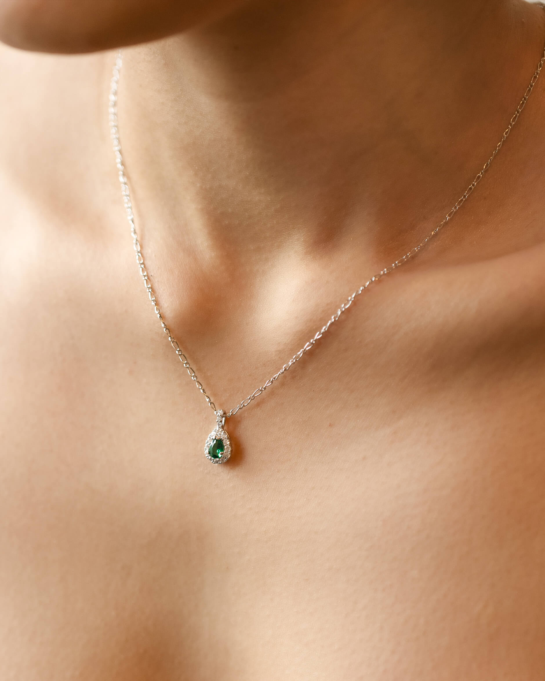 Bianca Halskette Emerald