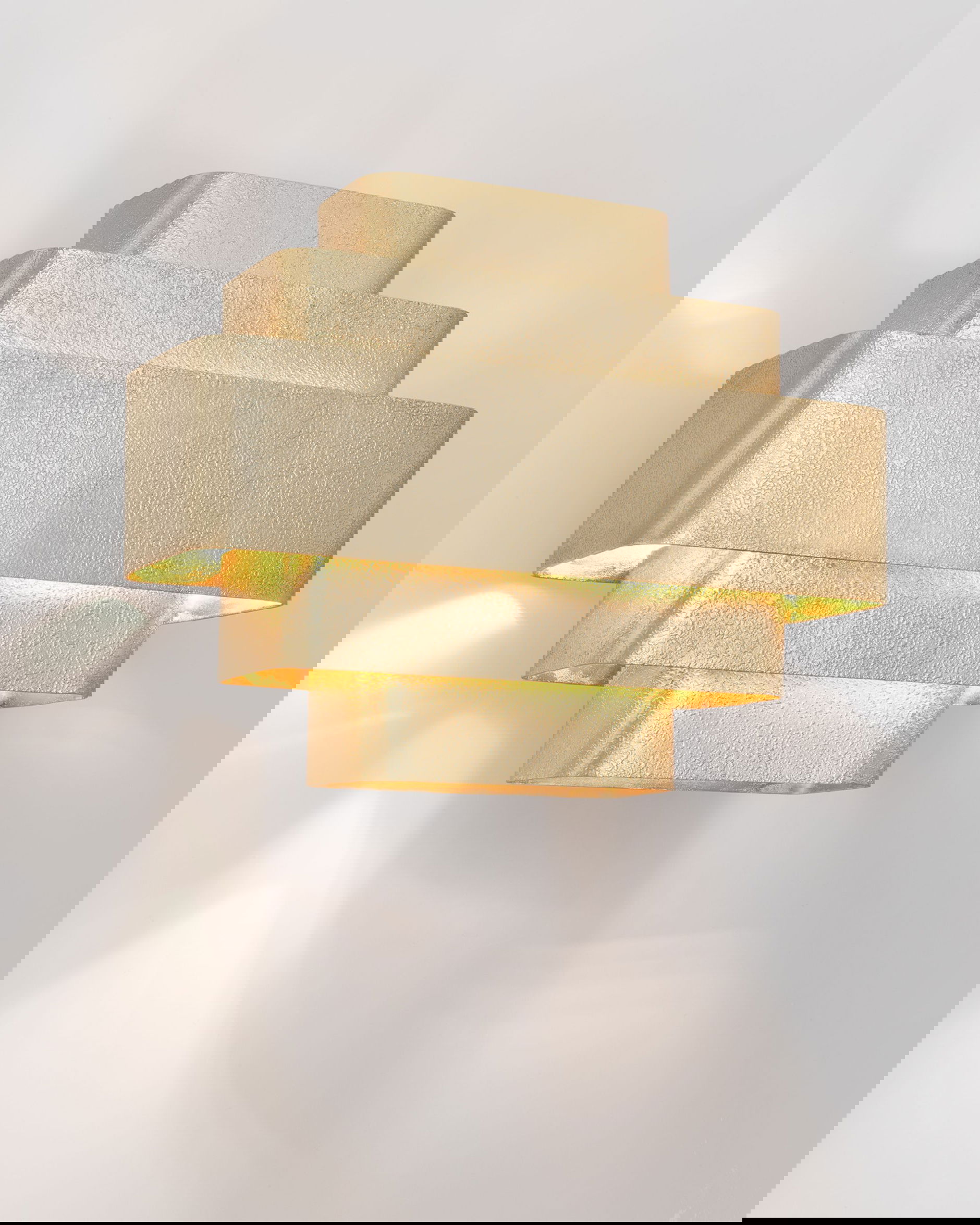 Pegaso vägglampa guld