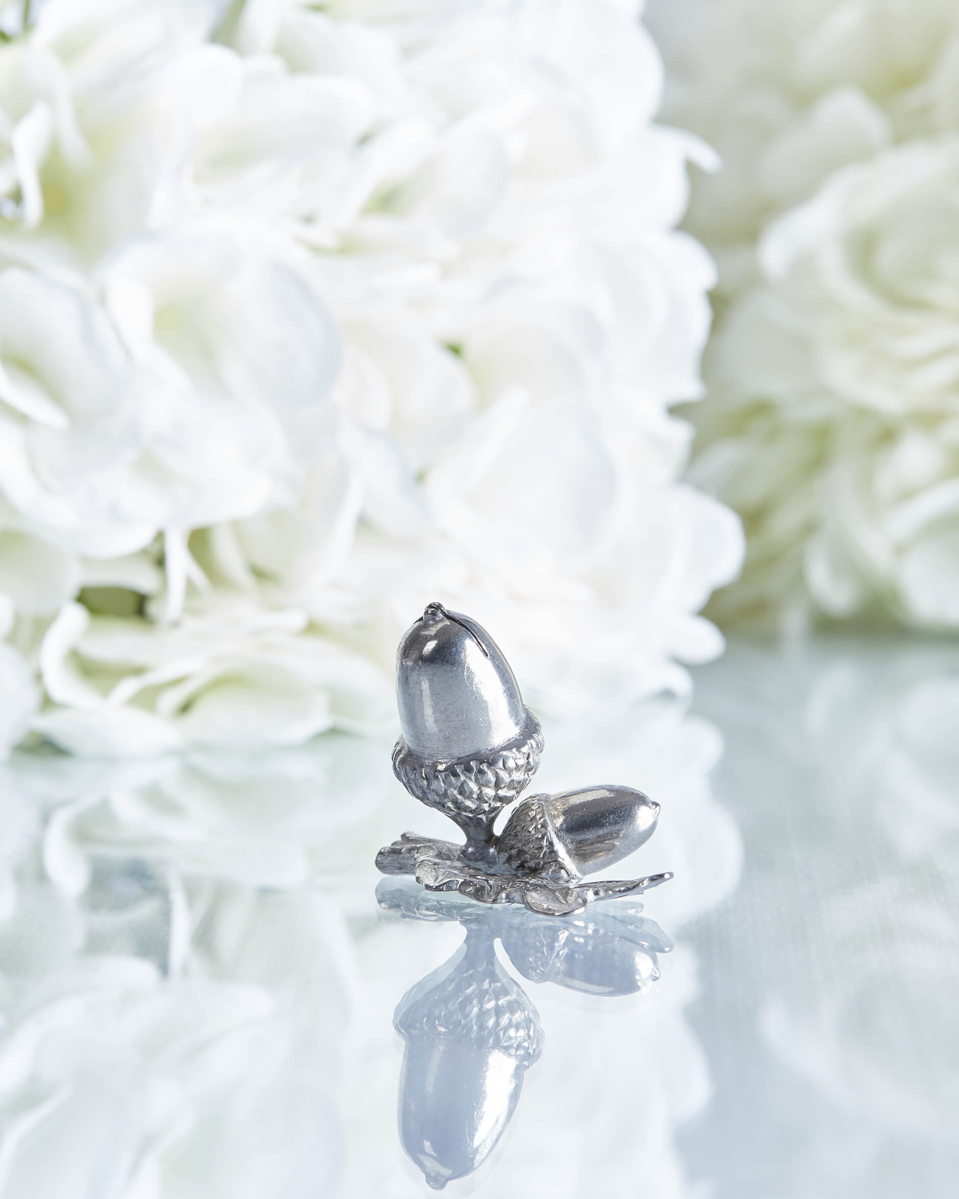 Bordkortholder eikenøtt tinn