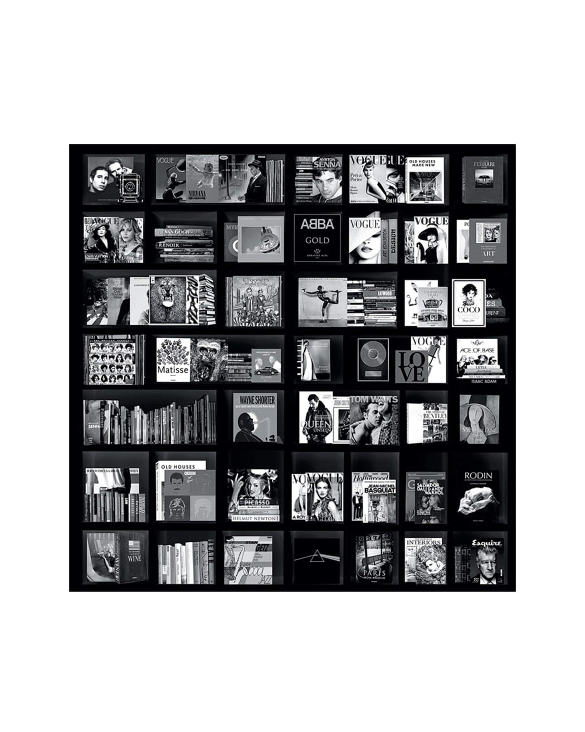 Book Case Music svart