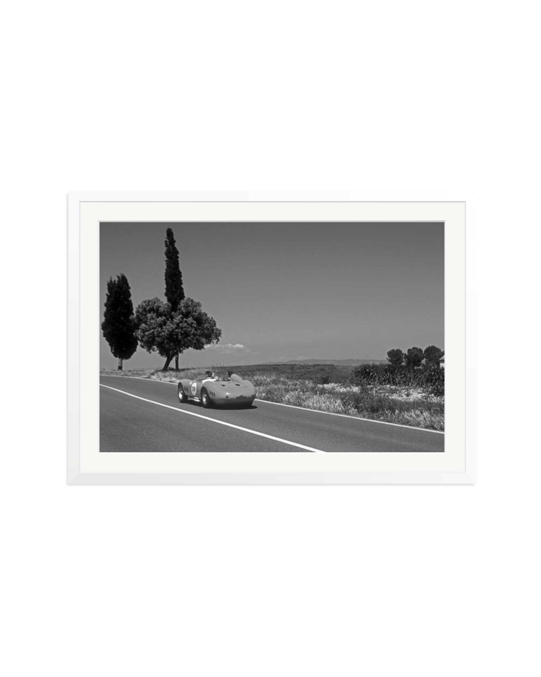 Maserati 300S in Italy White / XXL
