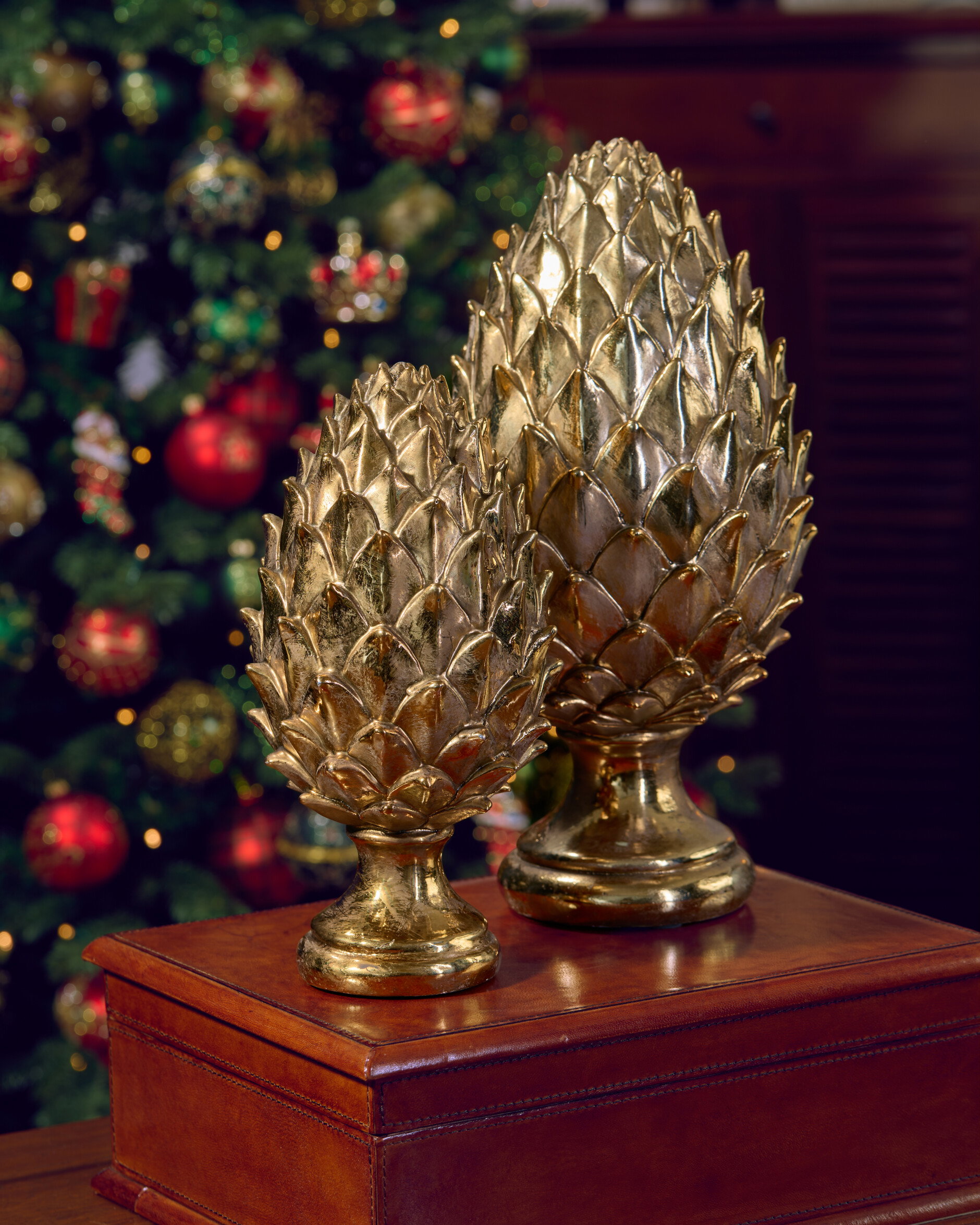 Majestic Pine Cone dekorasjon