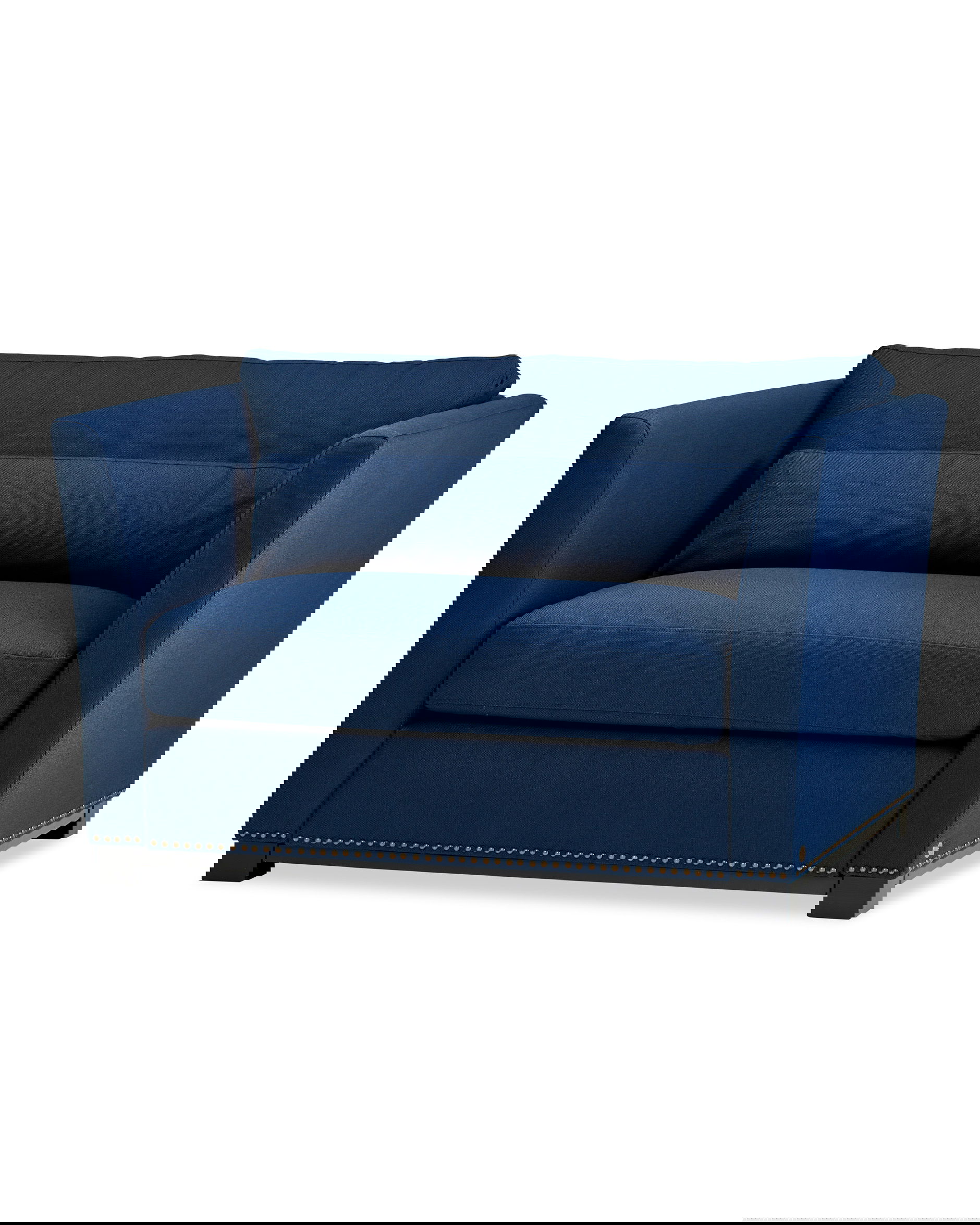 Madison loveseat indigo