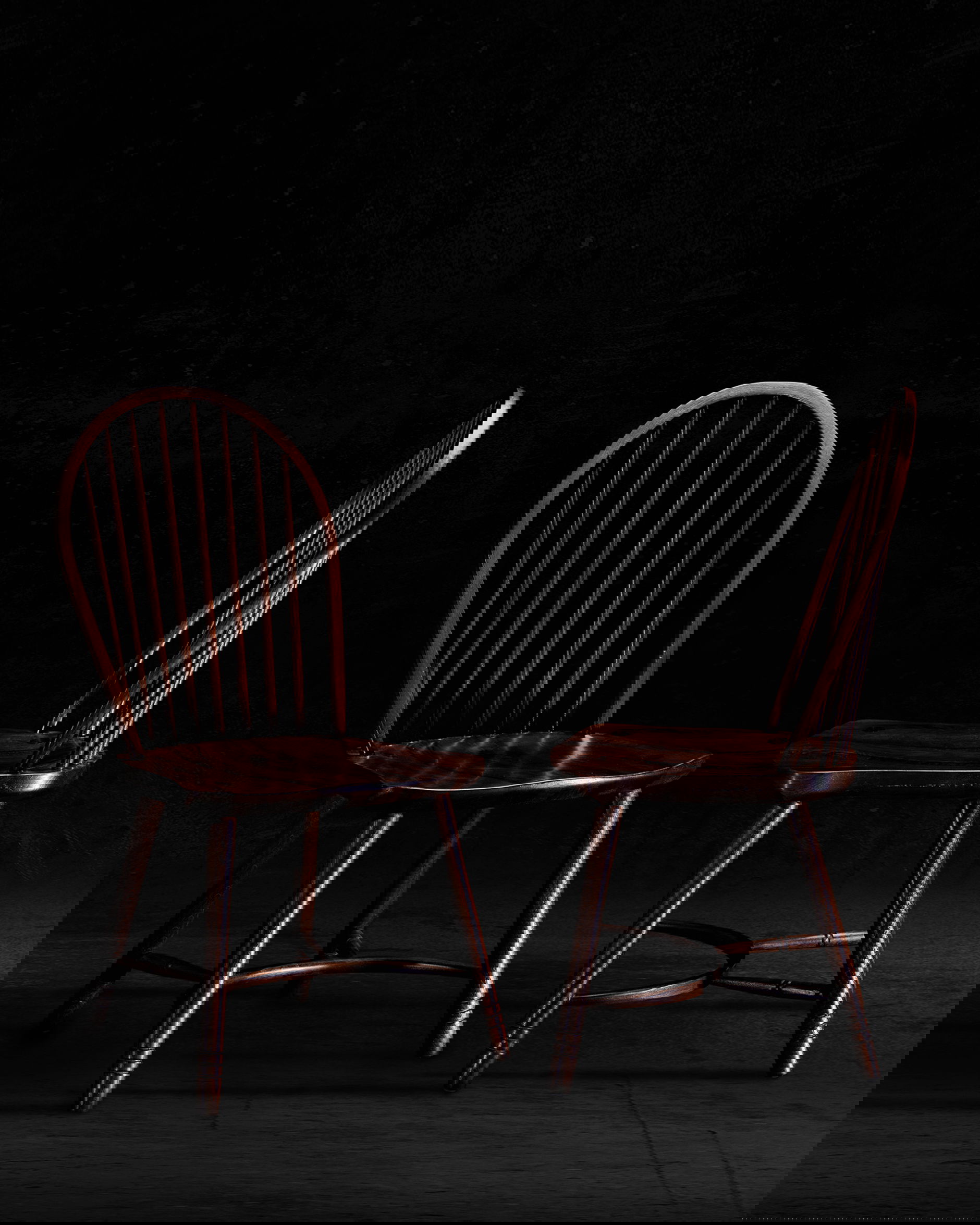 Newport Windsor pinnstol rich brown