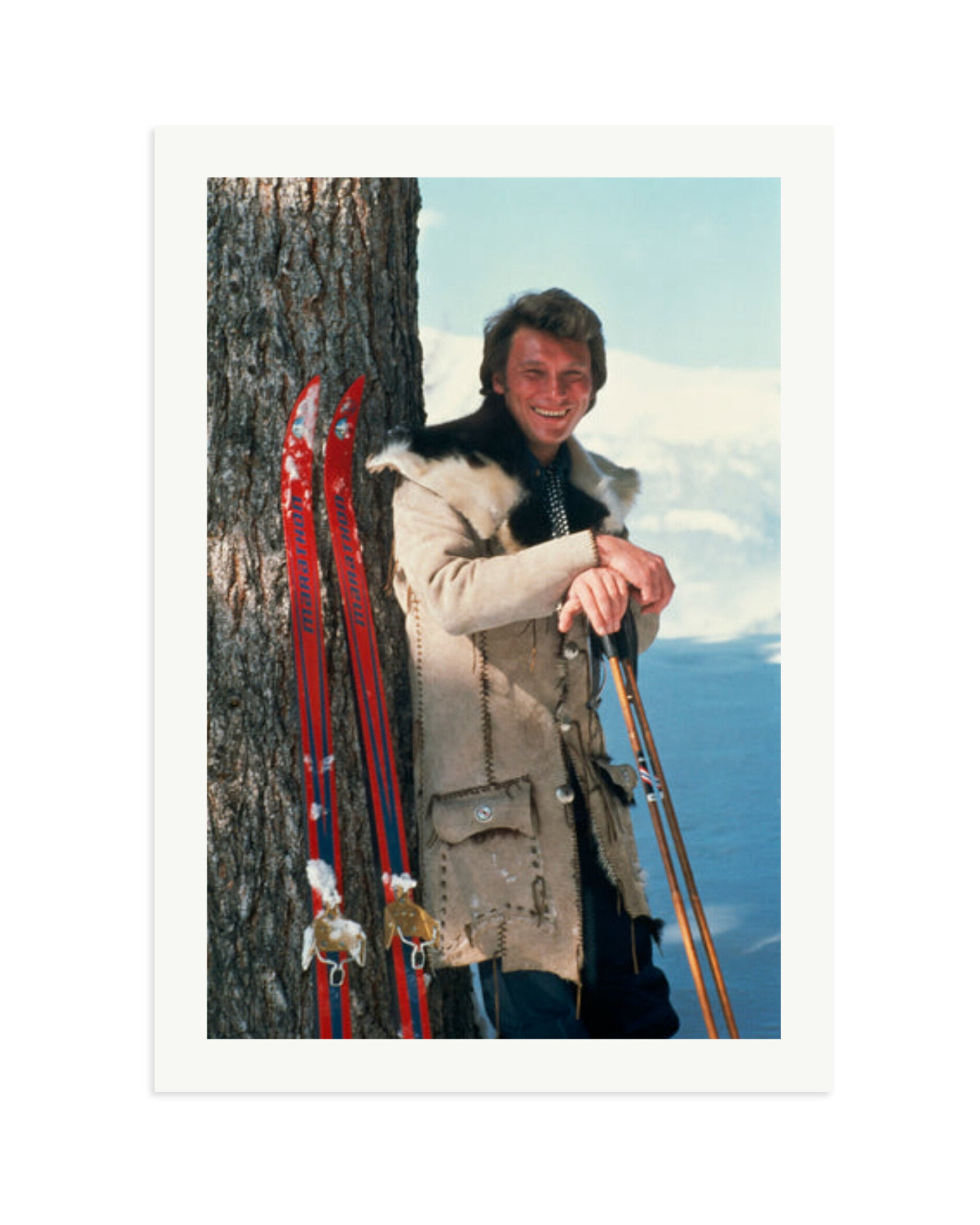 Johnny Hallyday Winter Sport Print Only / XXL